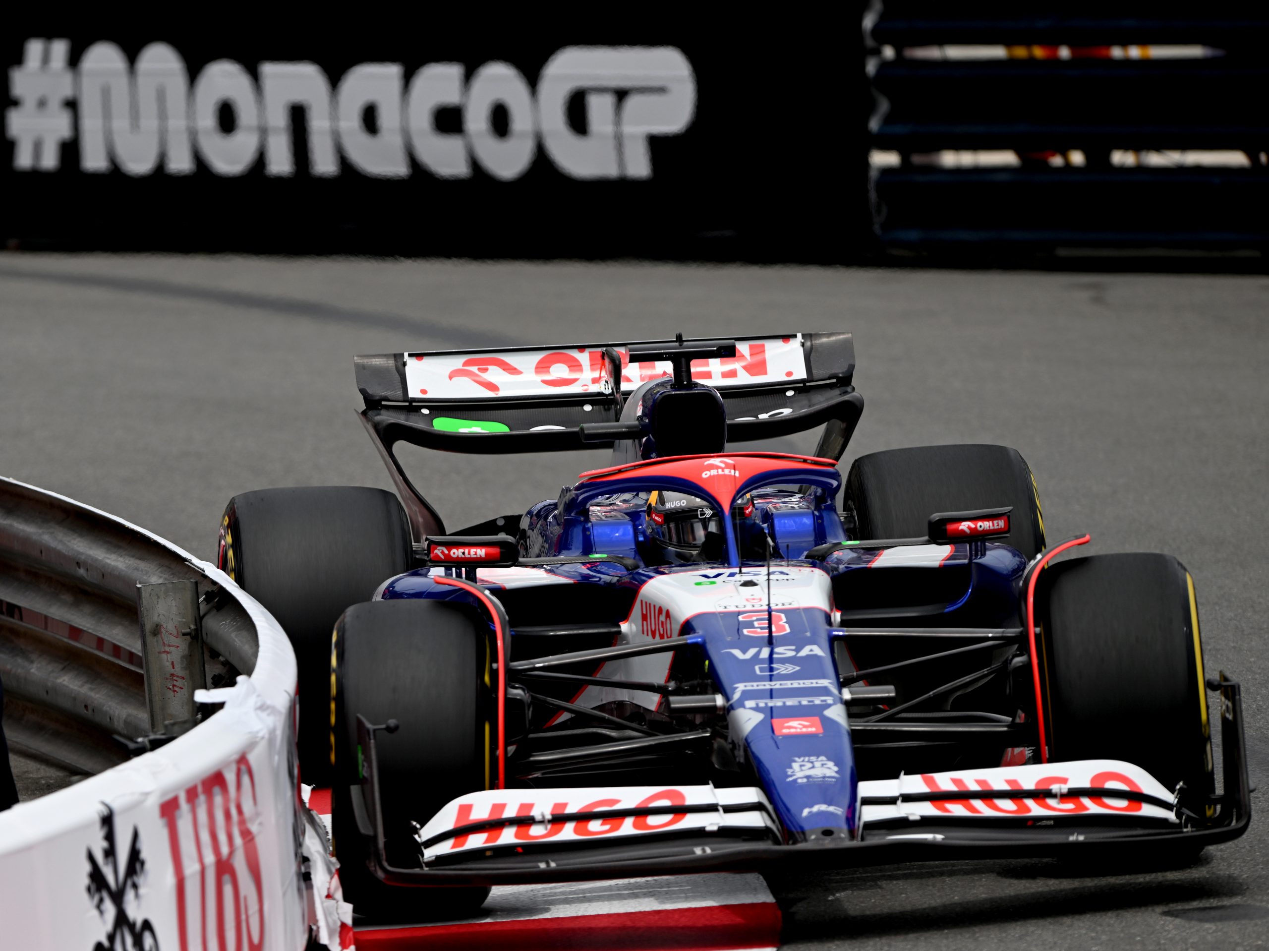 Daniel Ricciardo of Australia during the Monaco Grand Prix.