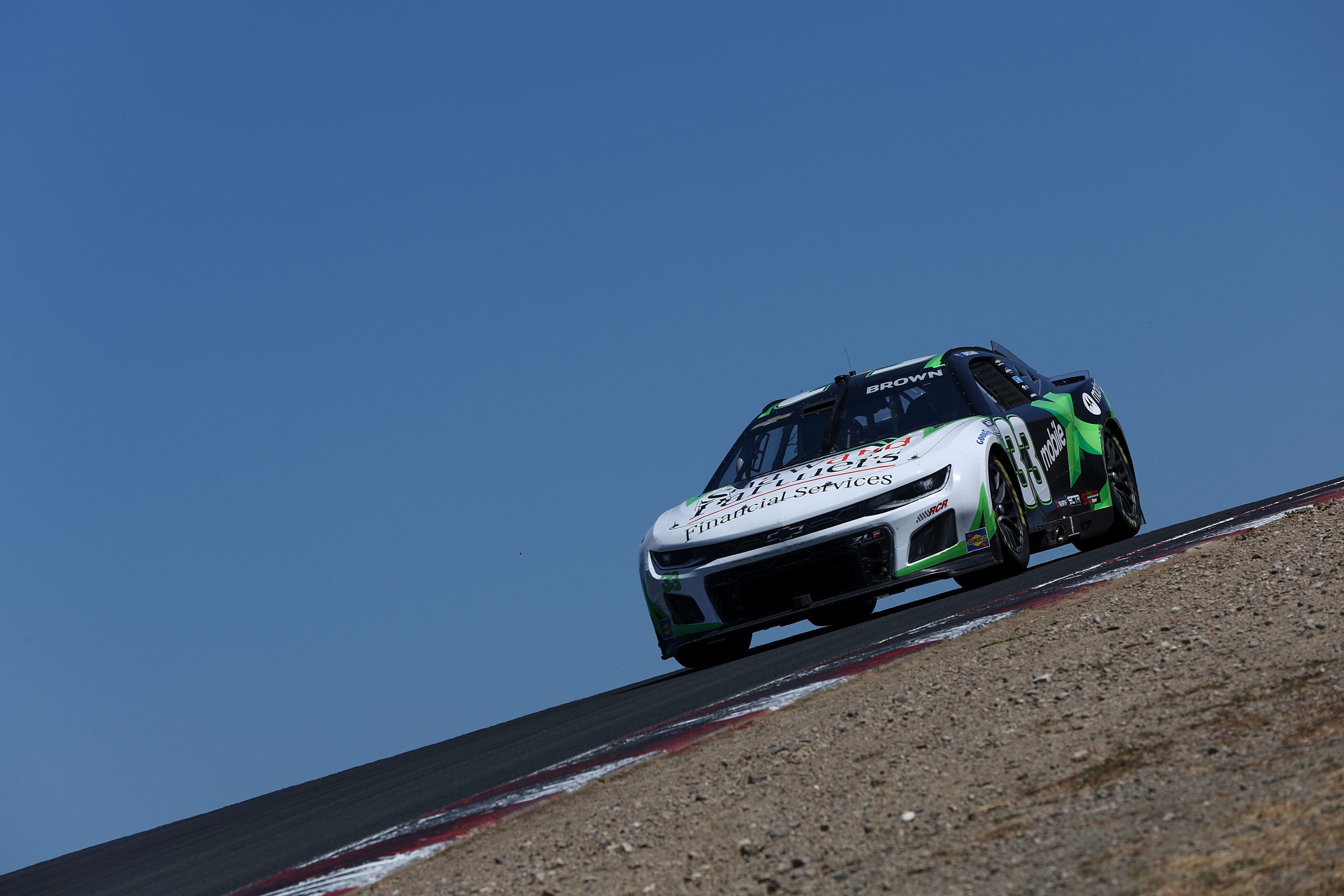 Will Brown in the No.33 Richard Childress Racing Chverolet Camaro.