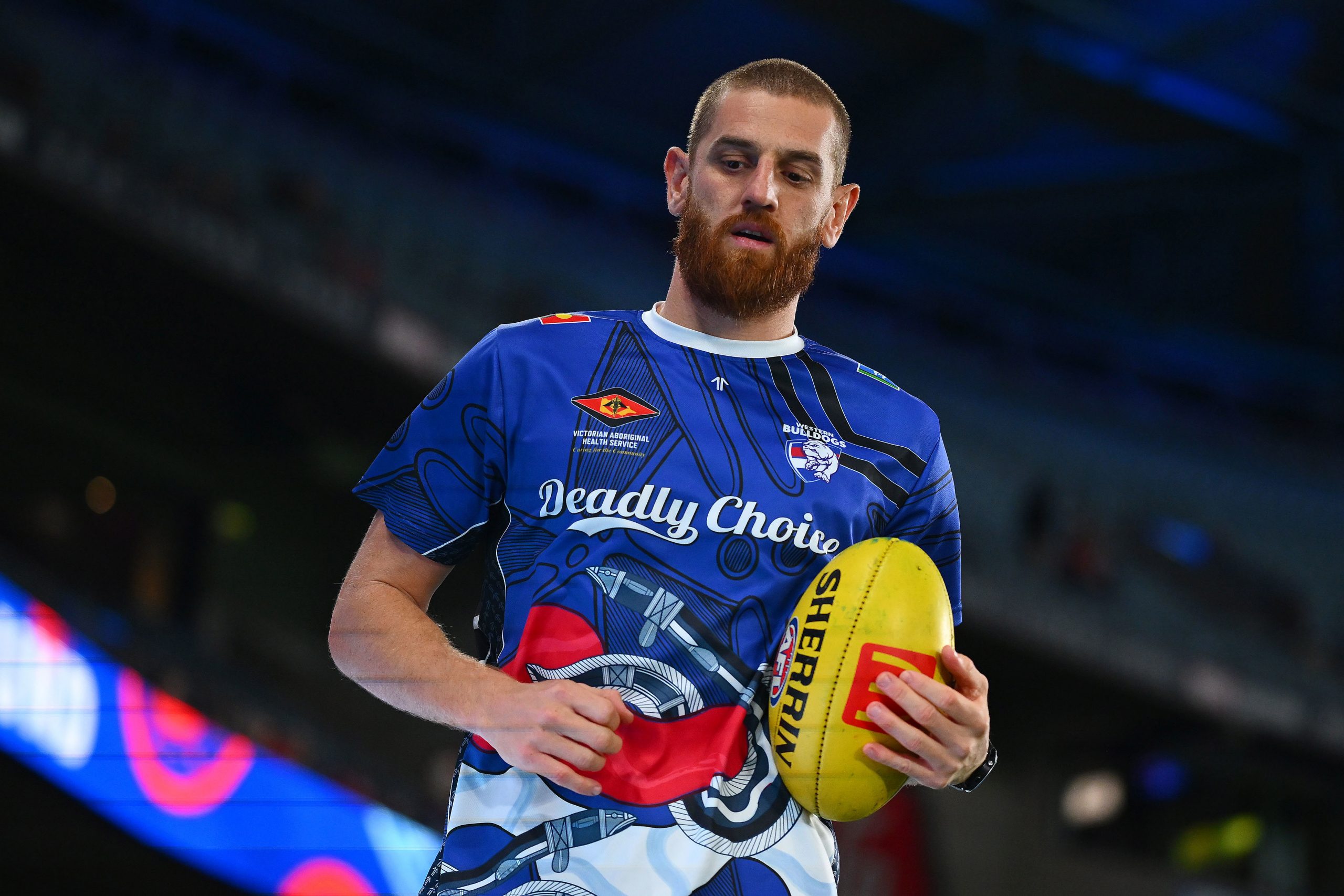 Jones is loving life at Whitten Oval.