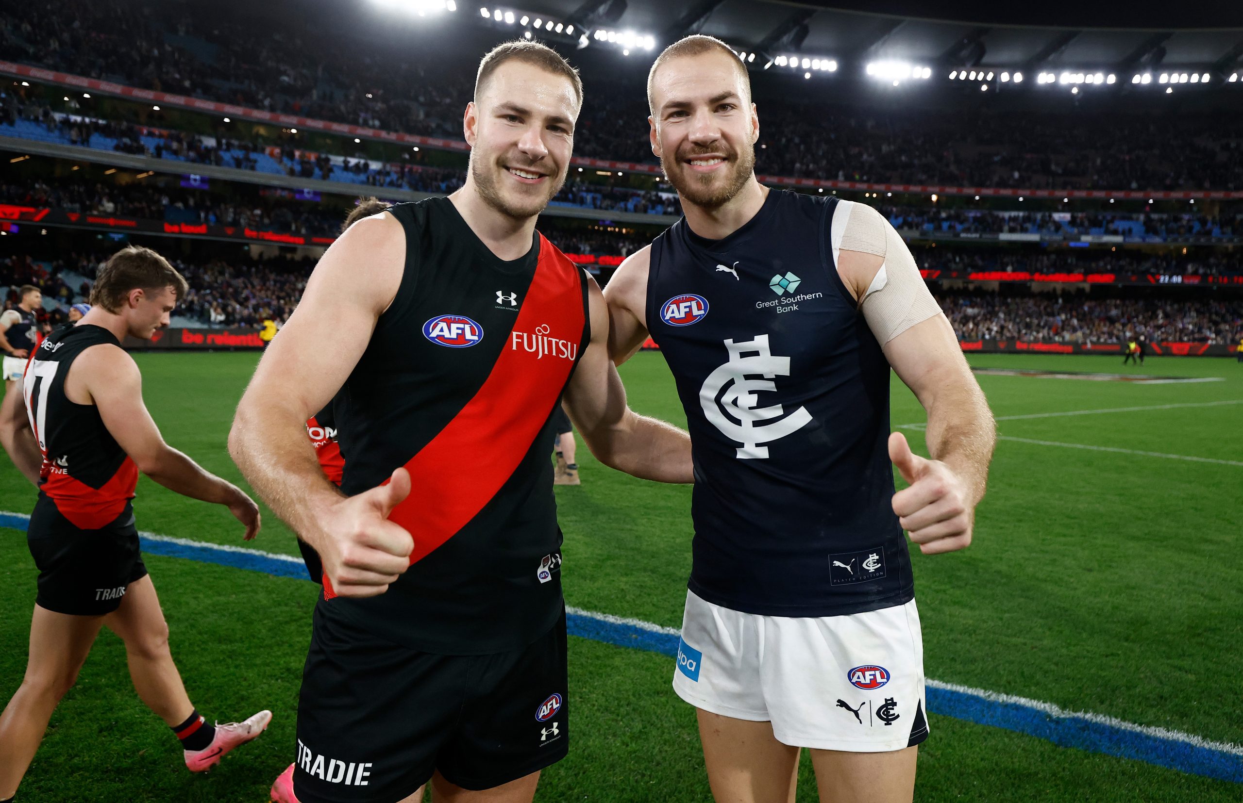 Harry Mckay was victorious over brother Ben.