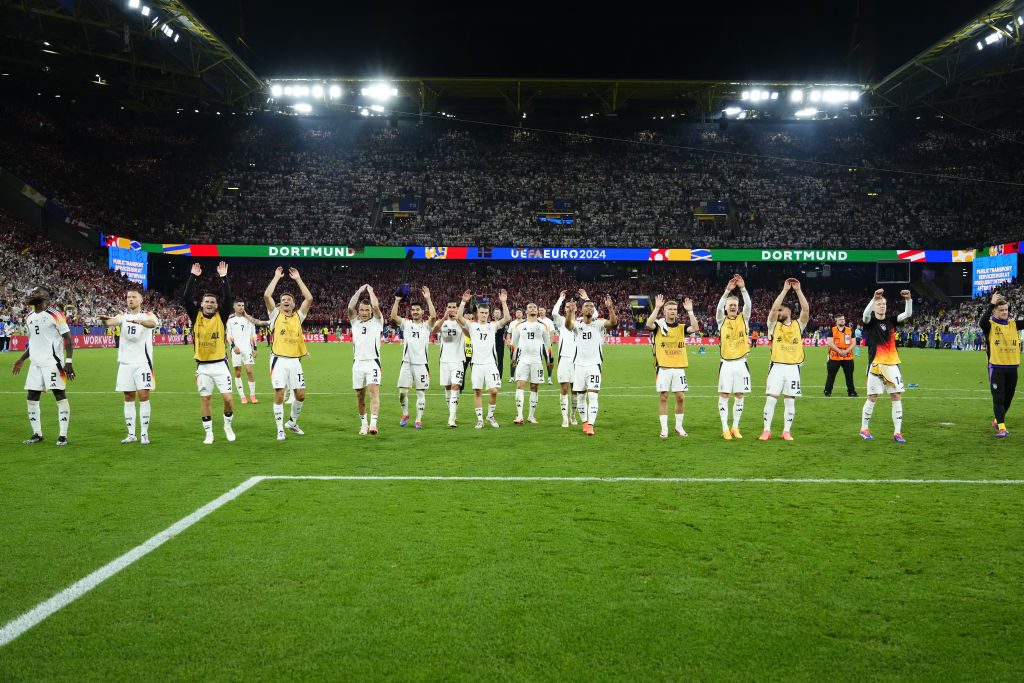 UEFA Euro 2024 round of 16 football match between Germany and Denmark