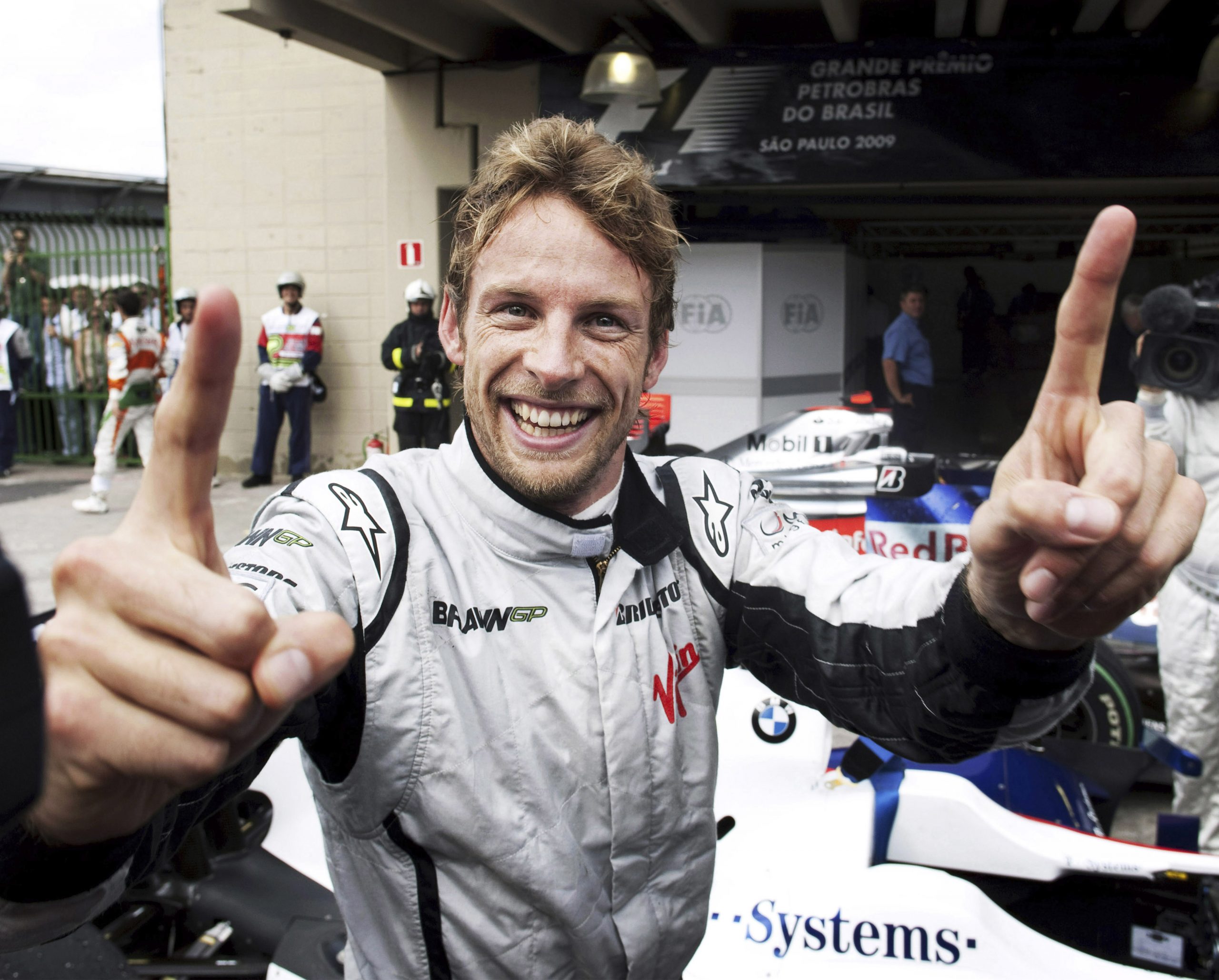 Jenson Button won the 2009 F1 world championship with Brawn.