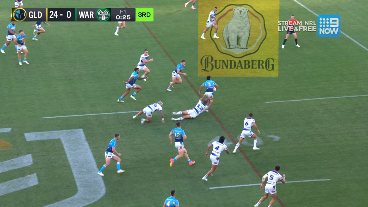 NRL Highlights: Titans v Warriors - Round 16