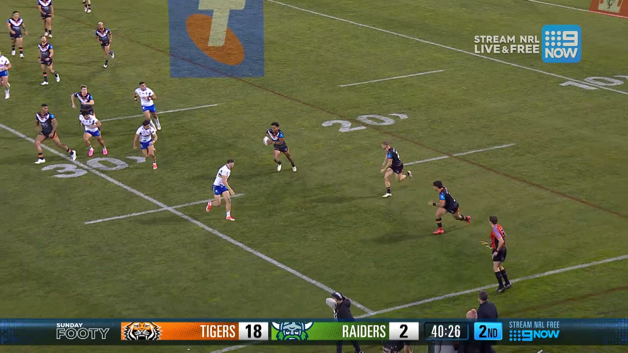 NRL Highlights: Tigers v Raiders - Round 16