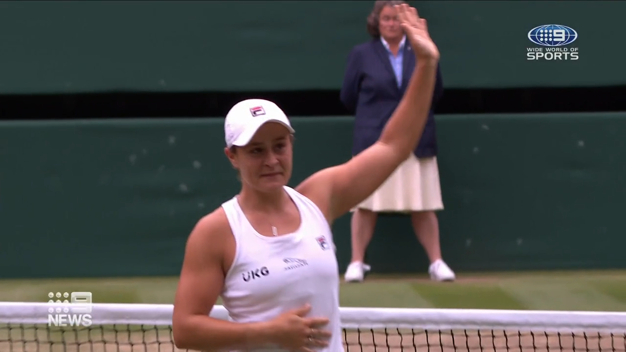 Ash Barty wins Wimbledon