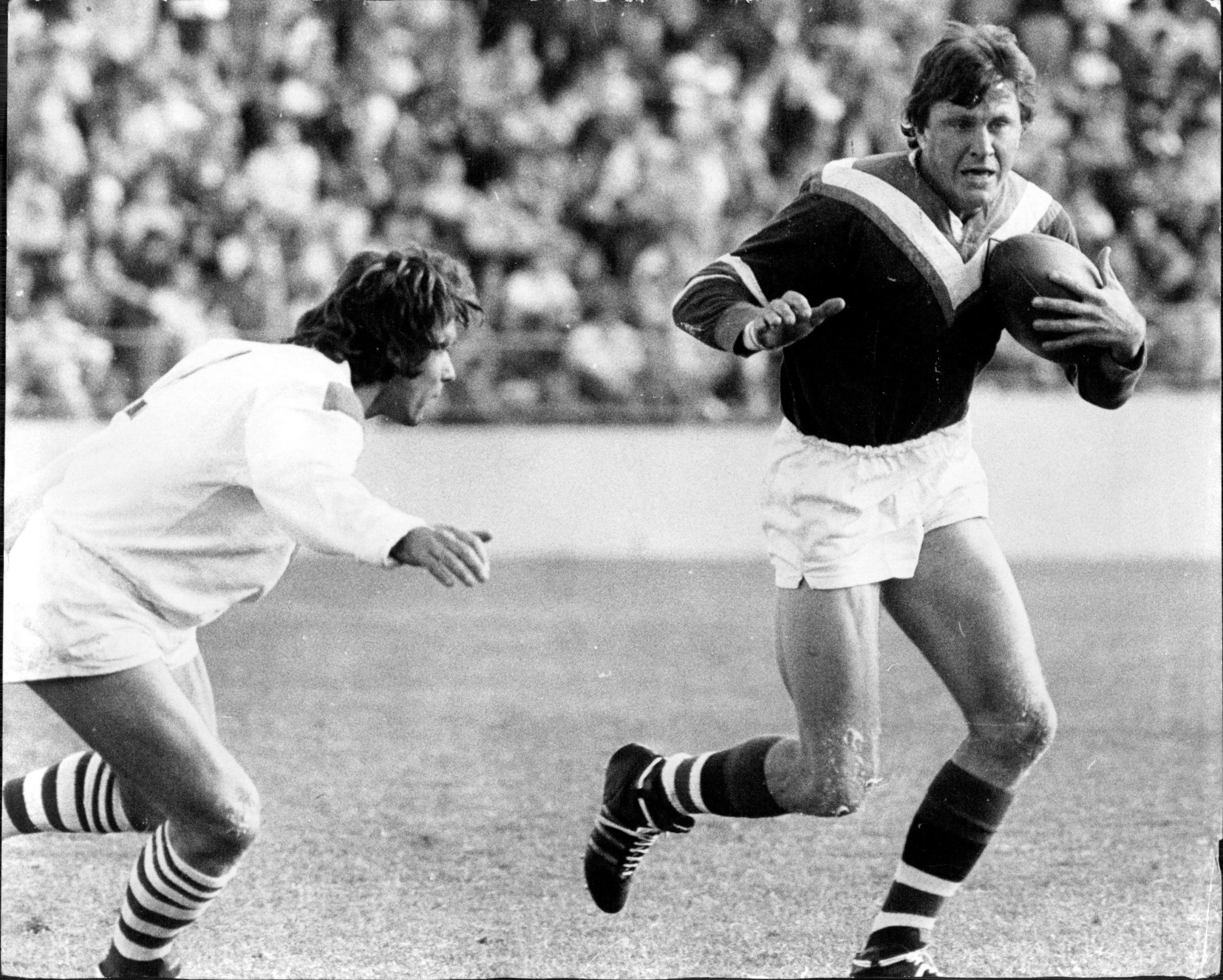 Ron Coote in action.