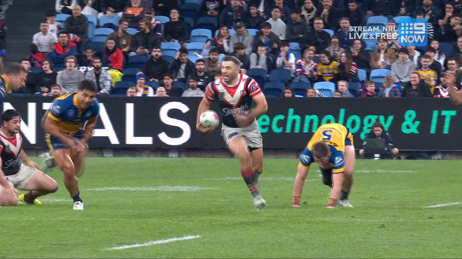 NRL Highlights: Roosters v Eels - Round 24