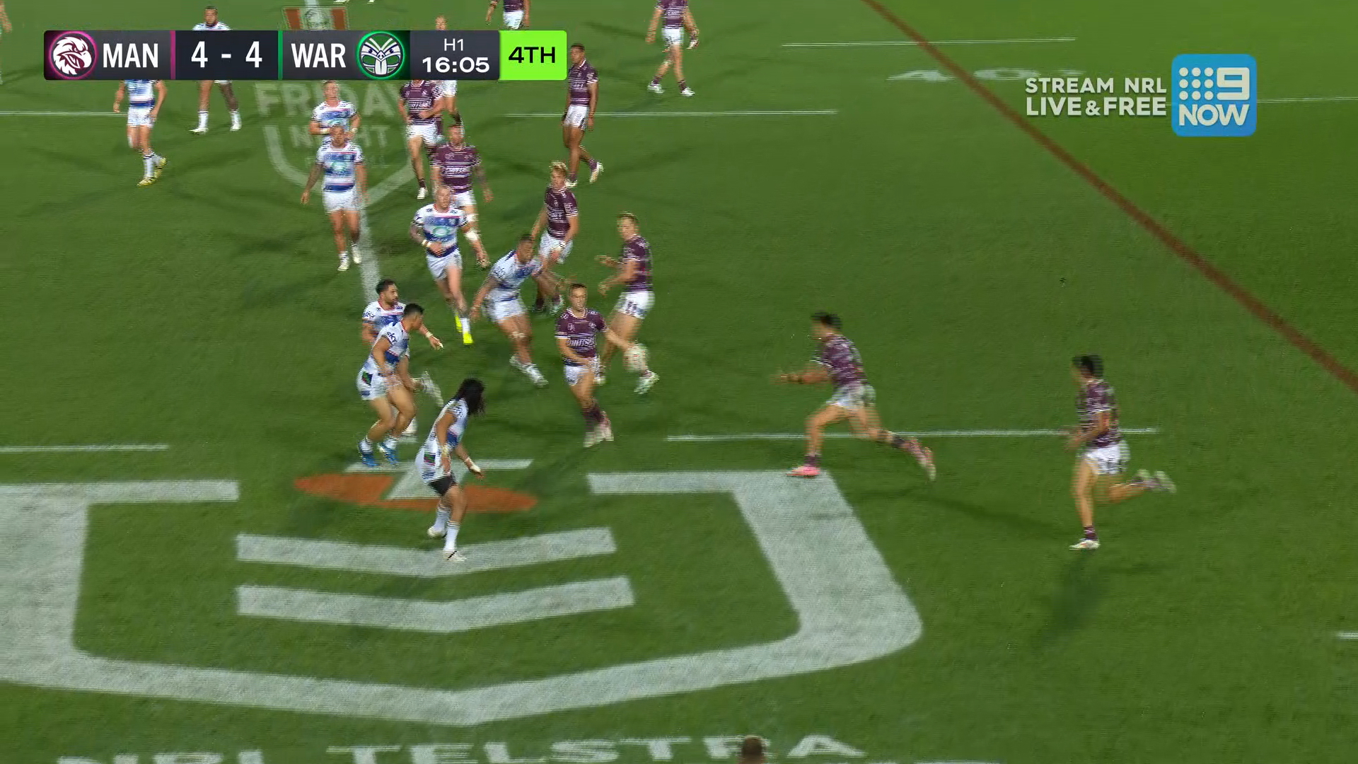 NRL Highlights: Sea Eagles v Warriors - Round 24