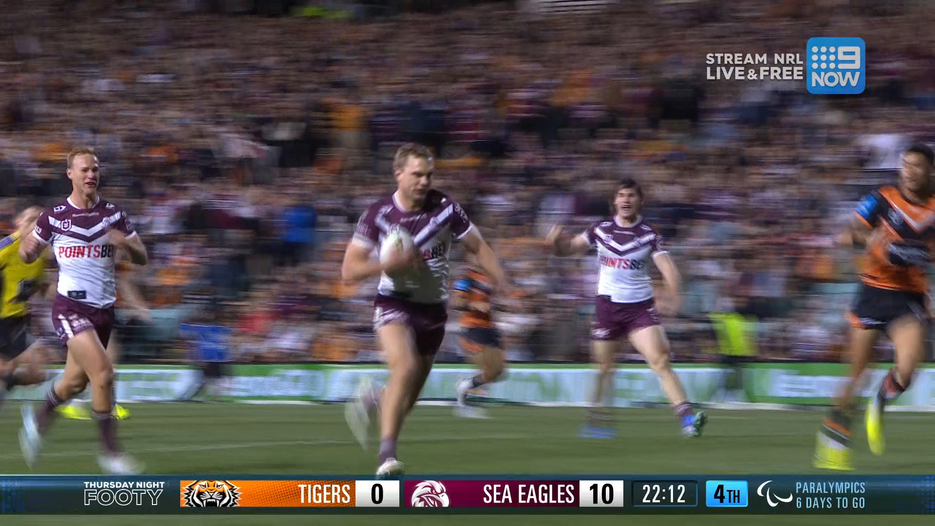 NRL Highlights: Tigers v Sea Eagles - Round 25