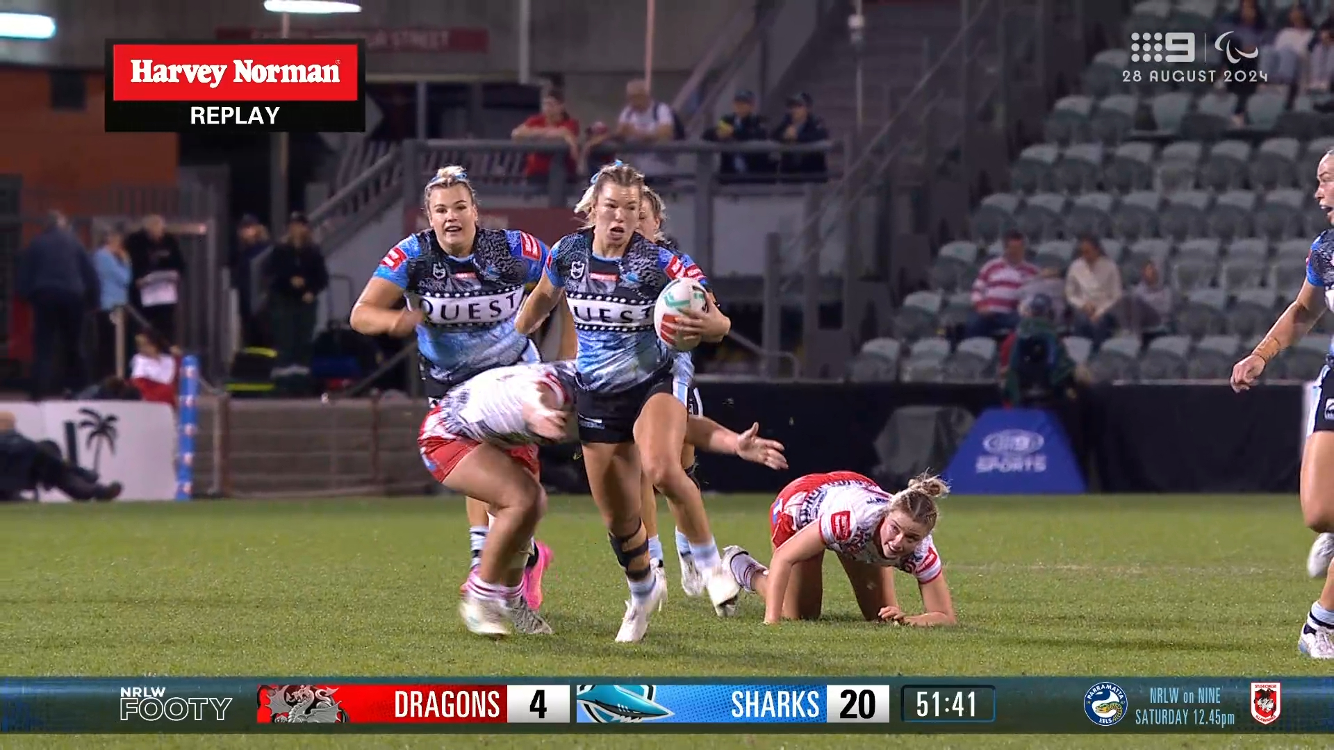 Sharks star splits Dragons defence