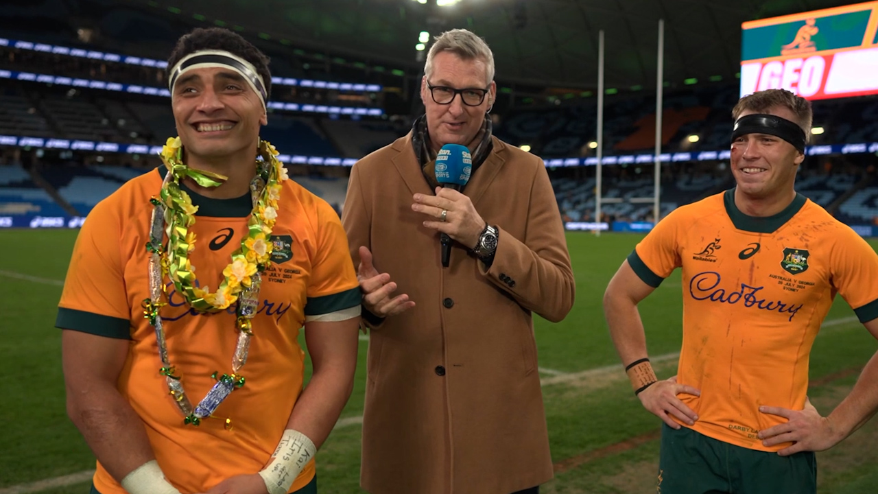 New Wallabies reflect on emotional debuts