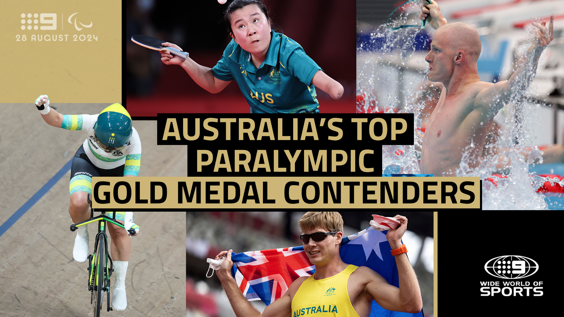 Australia's top contenders for Paralympic gold