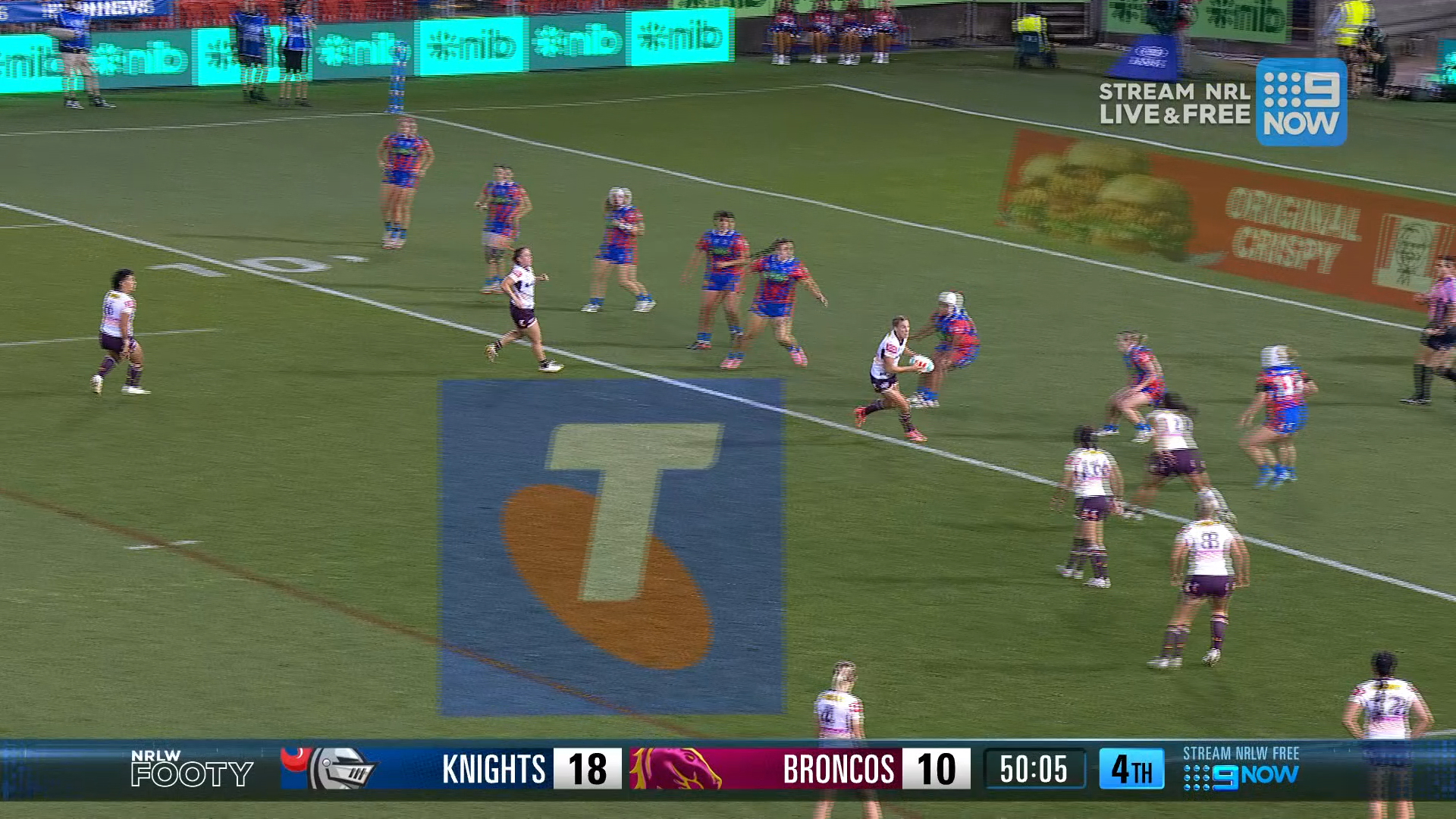 NRLW Highlights: Knights v Broncos - Round 07