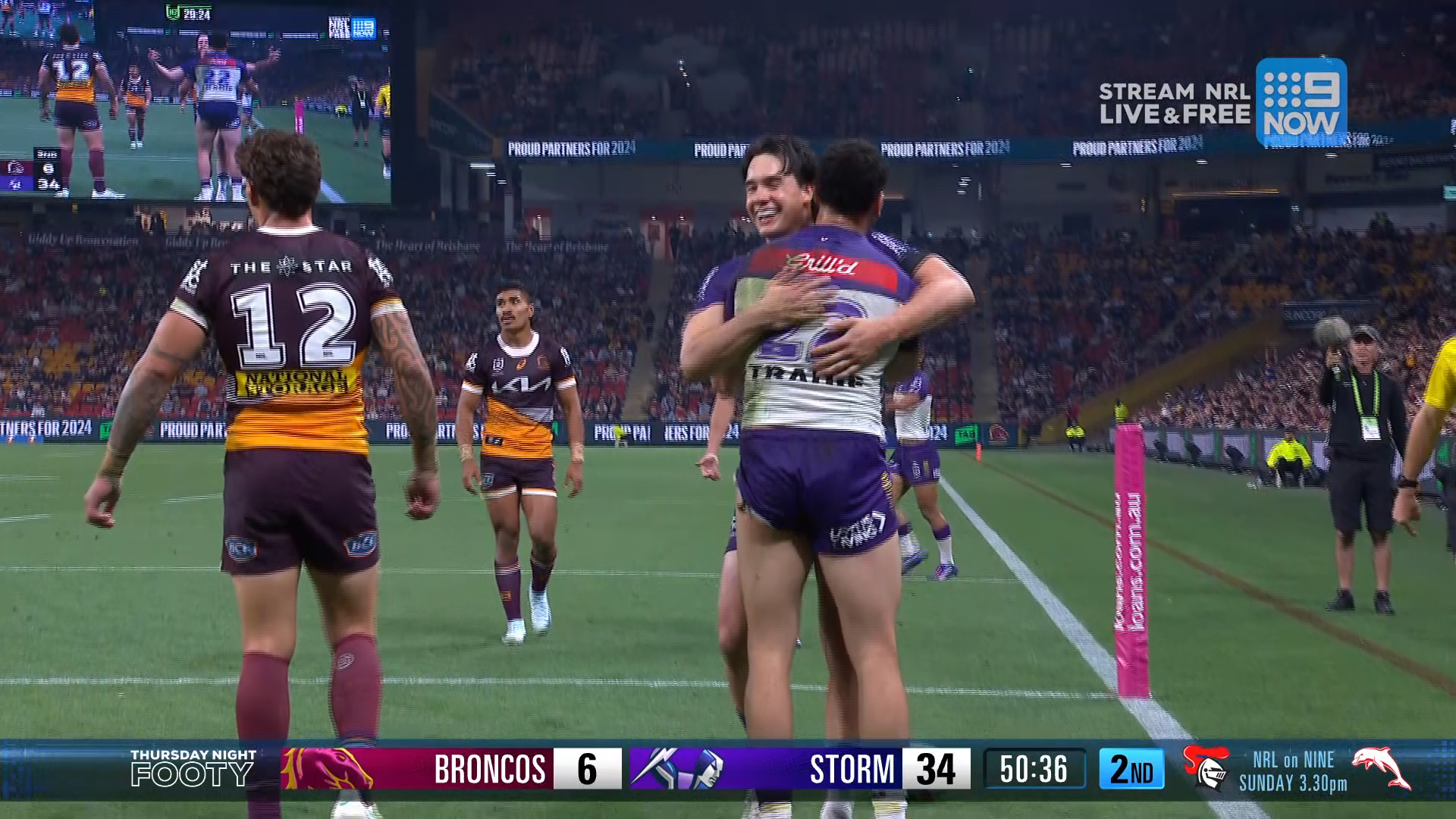 NRL Highlights: Broncos v Storm - Round 27