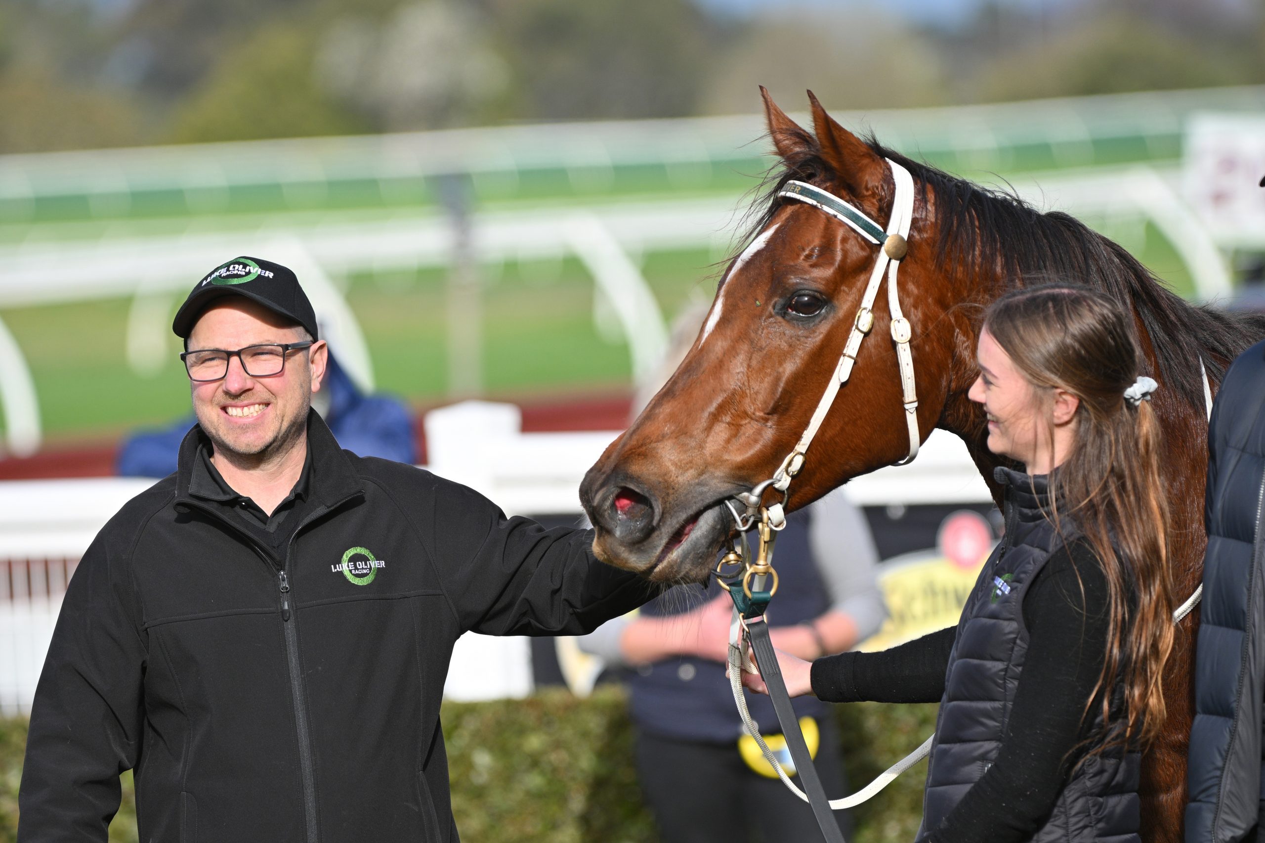 Trainer Luke Oliver poses after Justdoit won Race 5, the Tobin Brothers Celebrating Lives - Betting Odds during Melbourne Racing at Sandown Lakeside Racecourse on July 17, 2024 in Melbourne, Australia. (Photo by Vince Caligiuri/Getty Images)