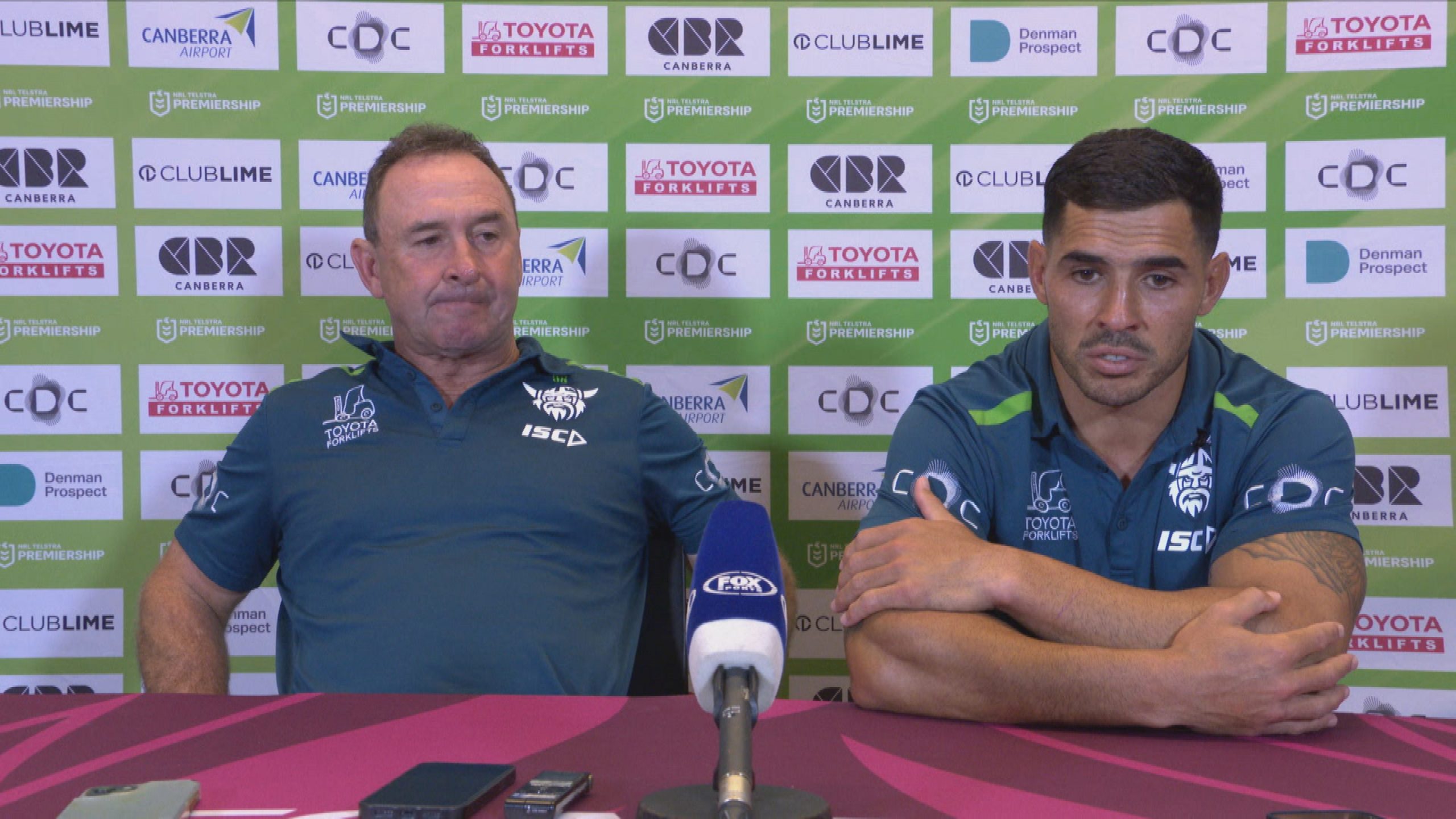 Ricky Stuart of the Canberra Raiders.