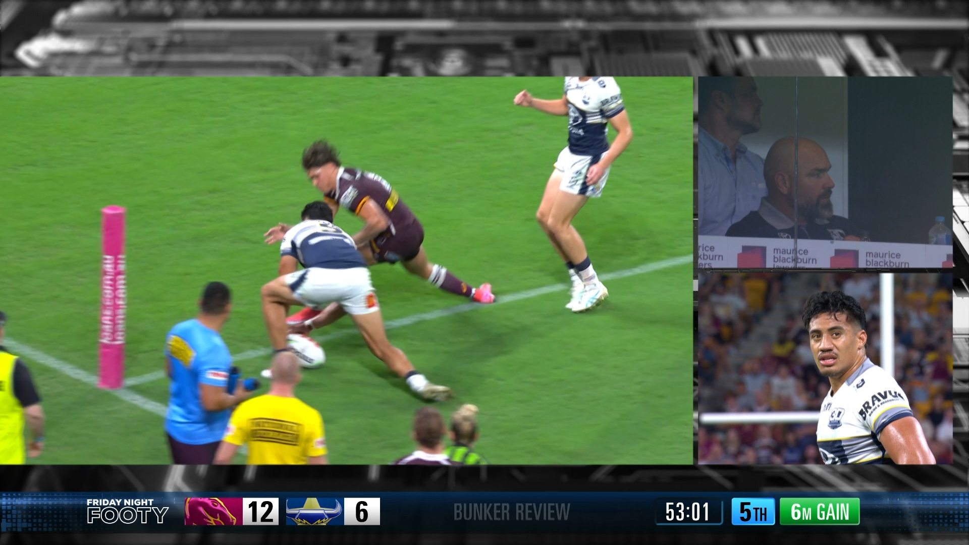 Walsh reported for shoulder charge