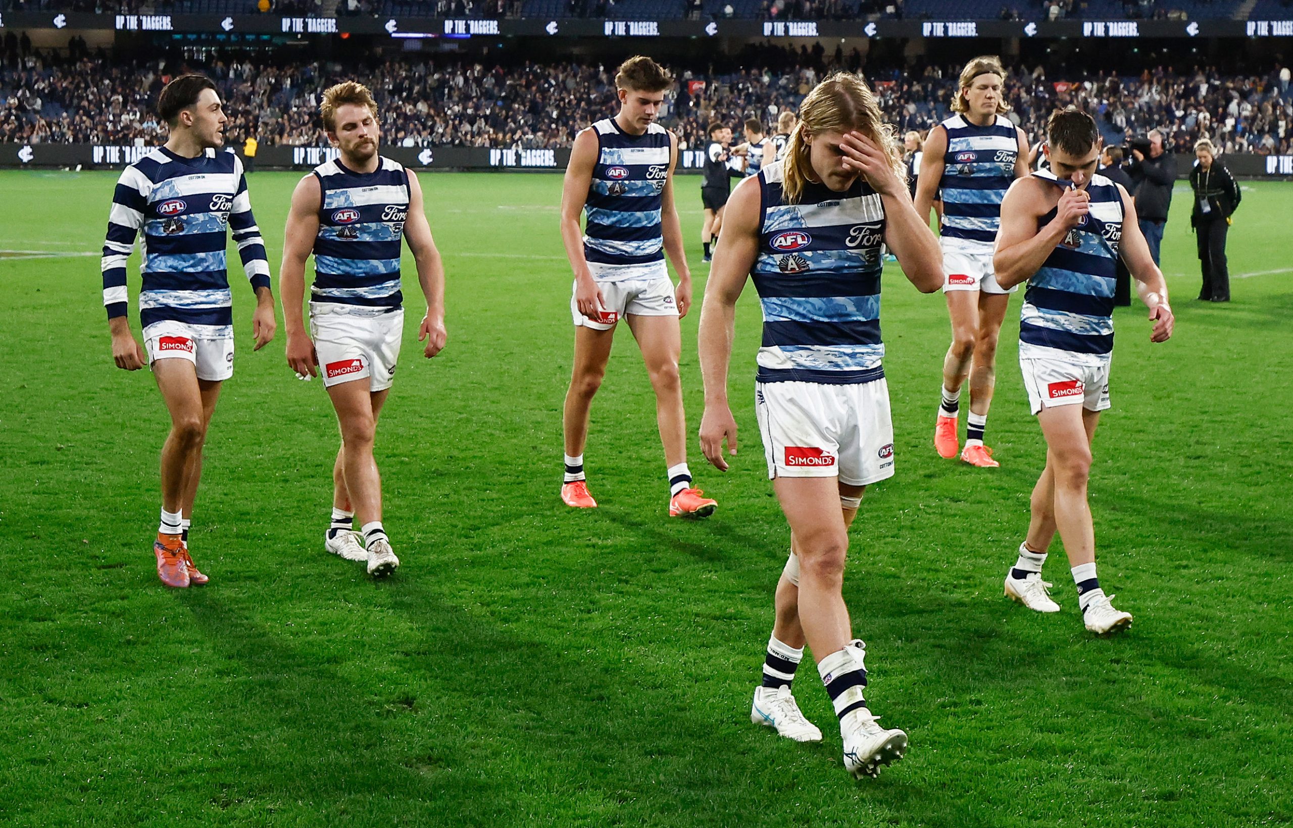 Geelong were outclassed by Carlton