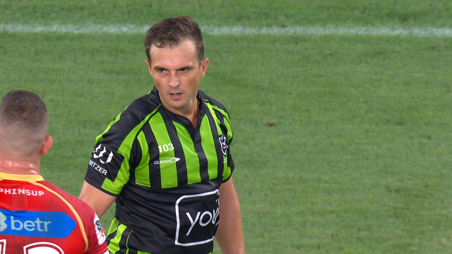 Panthers star given marching orders