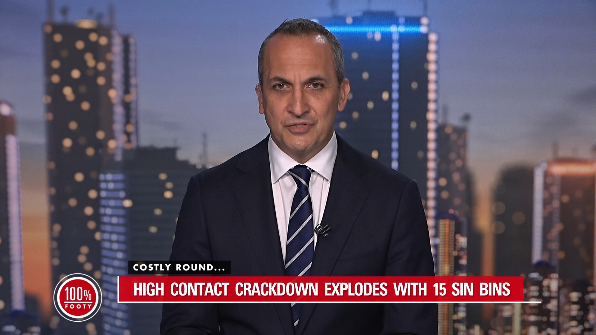 Abdo explains sin bin mania