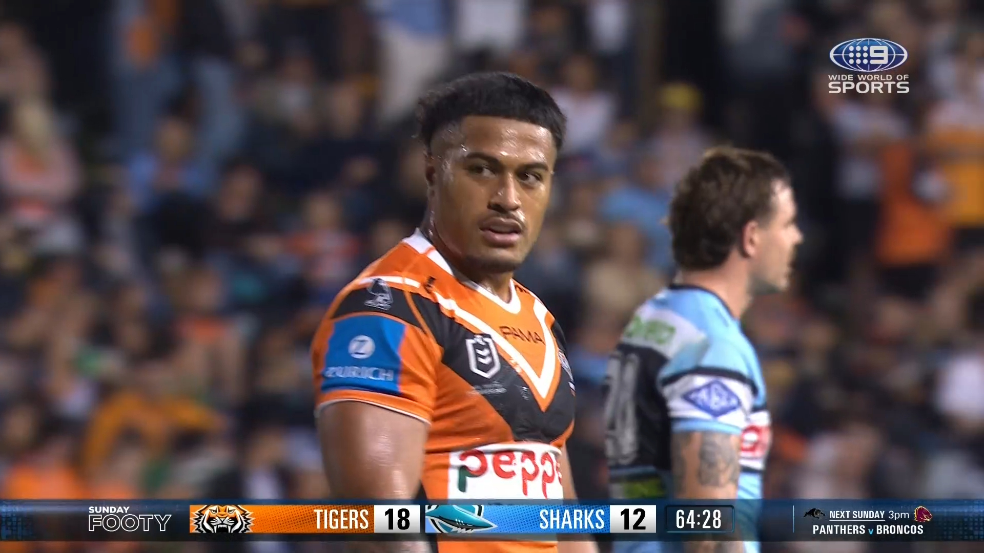 Tigers prop sent packing