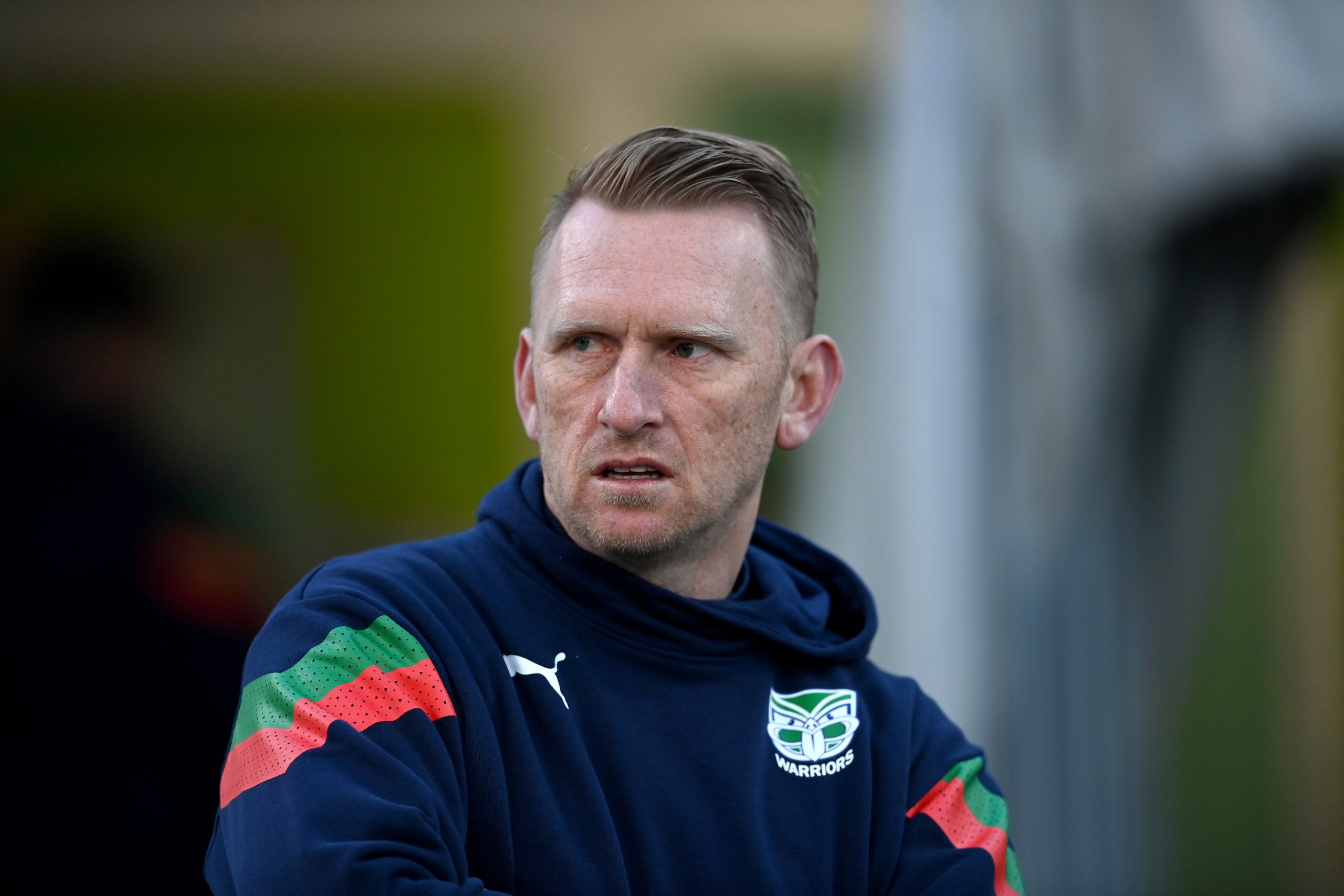 Warriors coach Andrew Webster.