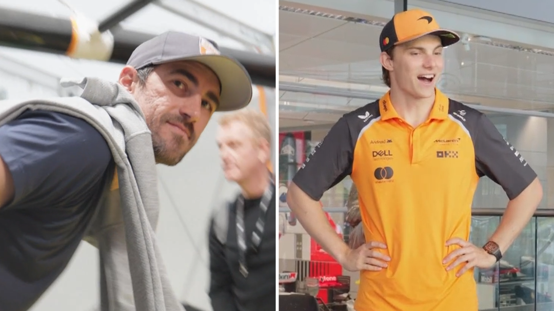 Aussie Test stars visit Piastri