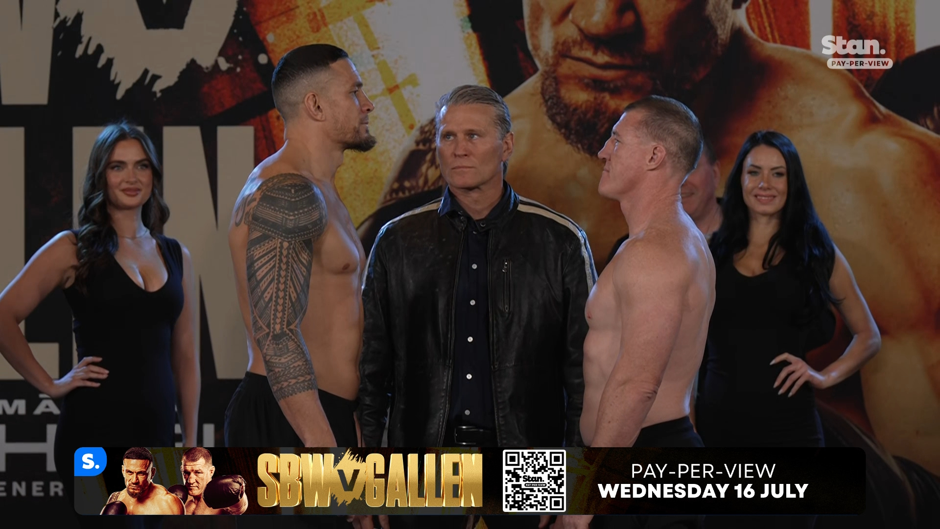 SBW and Gallen officially face off