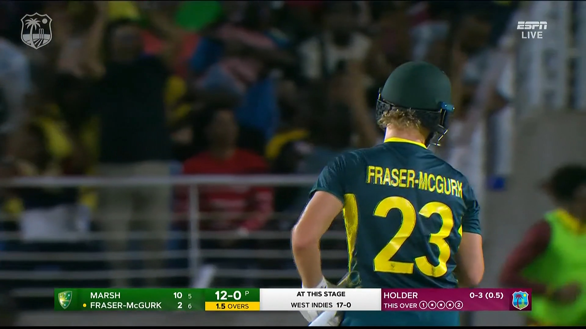 Fraser-McGurk throws his wicket away