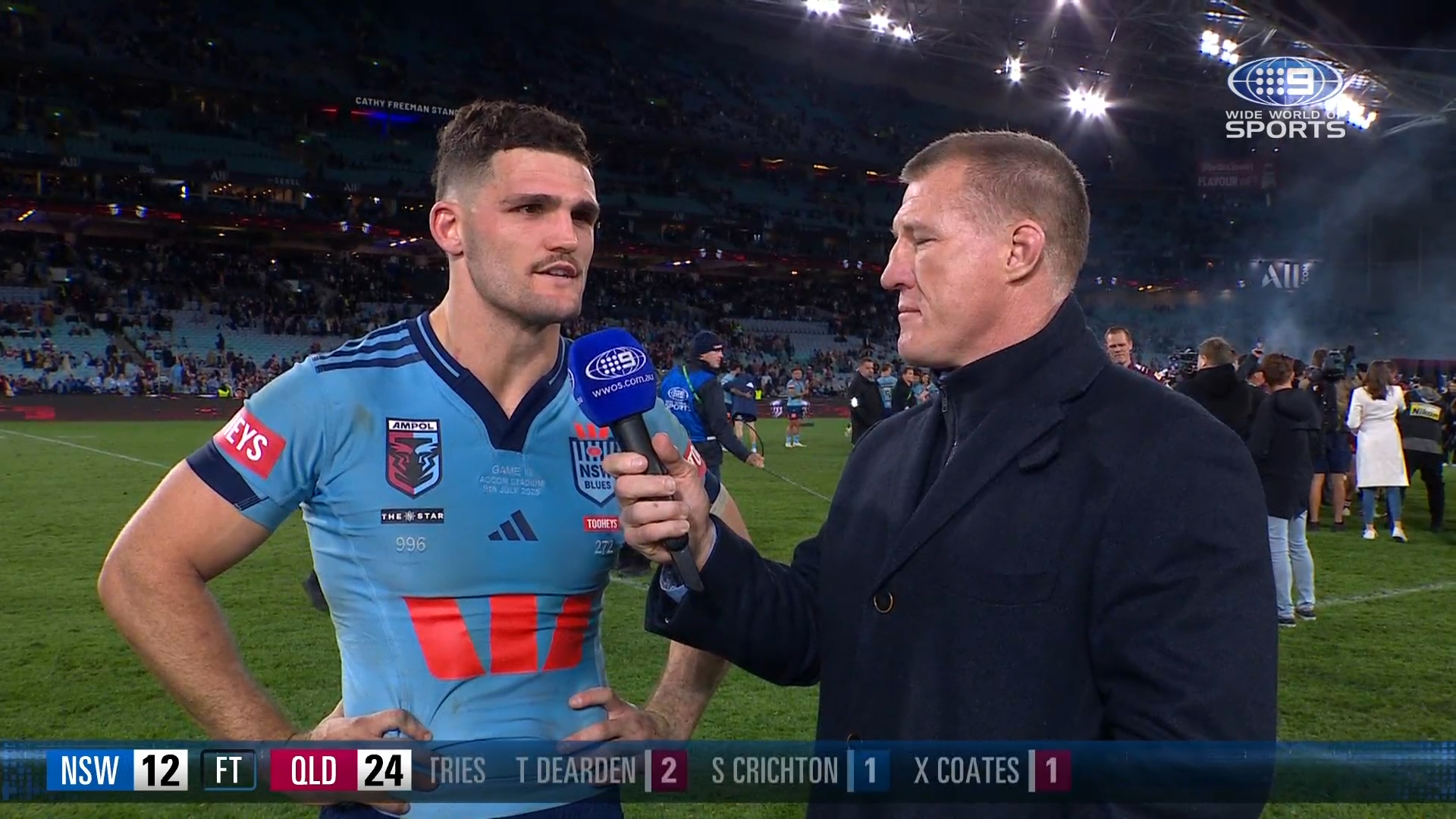 Cleary explains why Blues lost