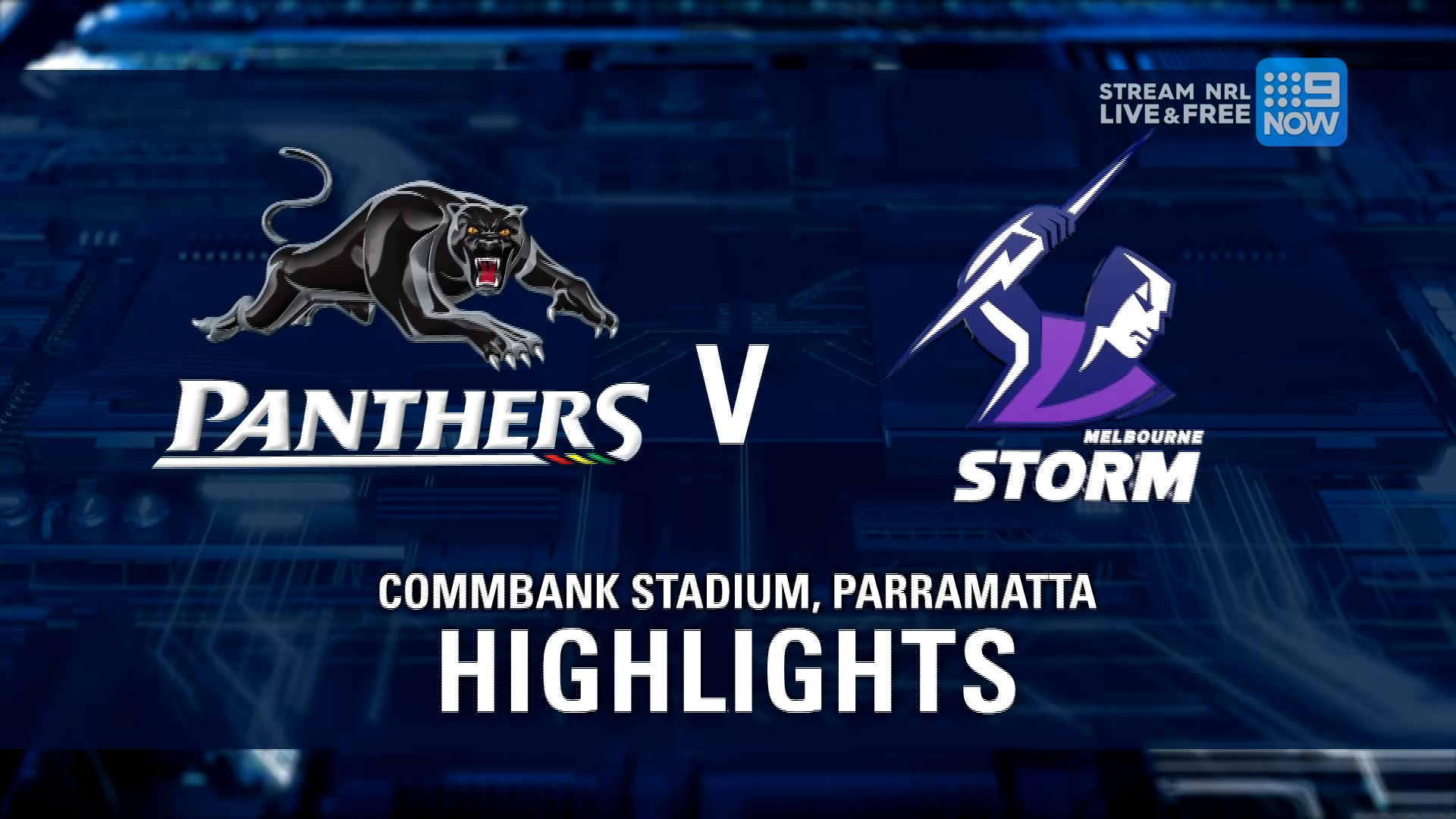 NRL Highlights: Panthers v Storm - Round 24