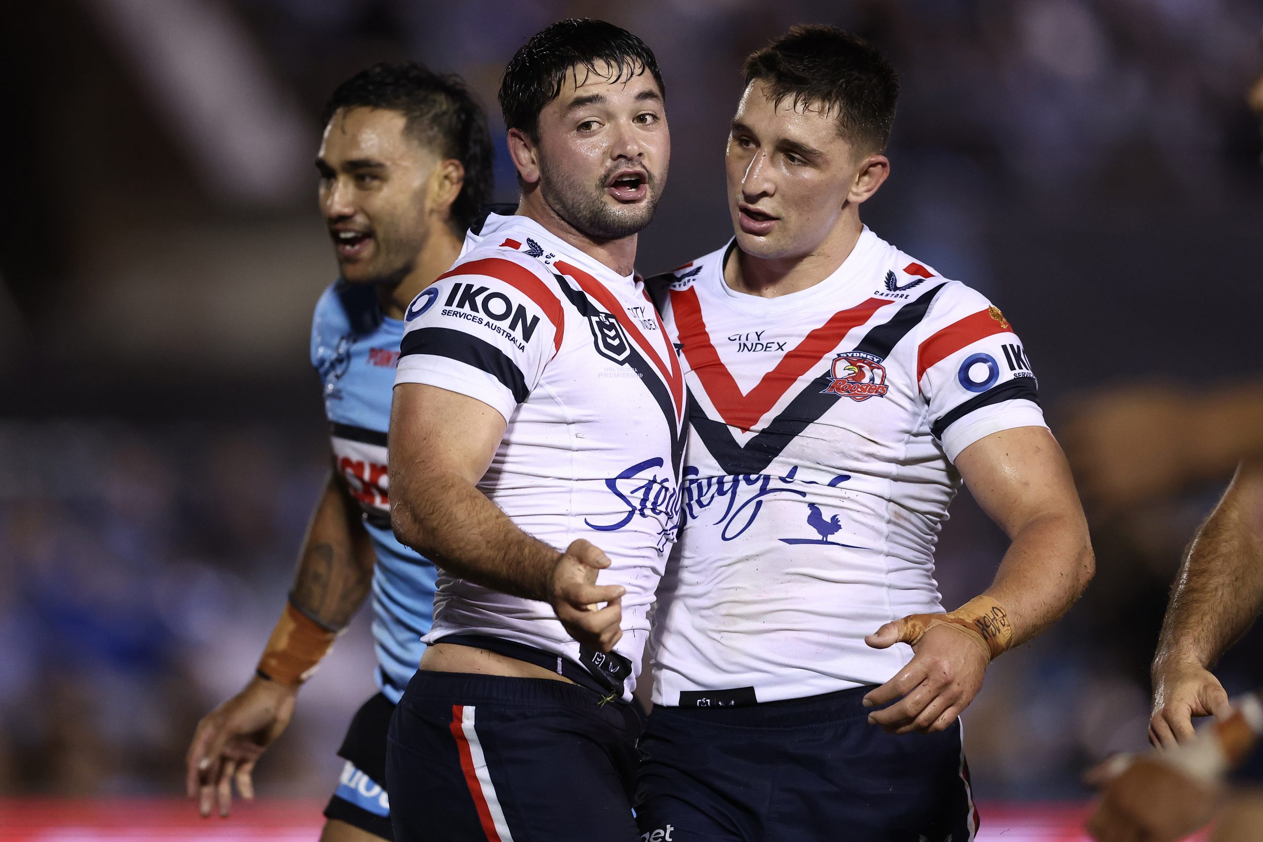 Brandon Smith and Victor Radley when they were teammates.