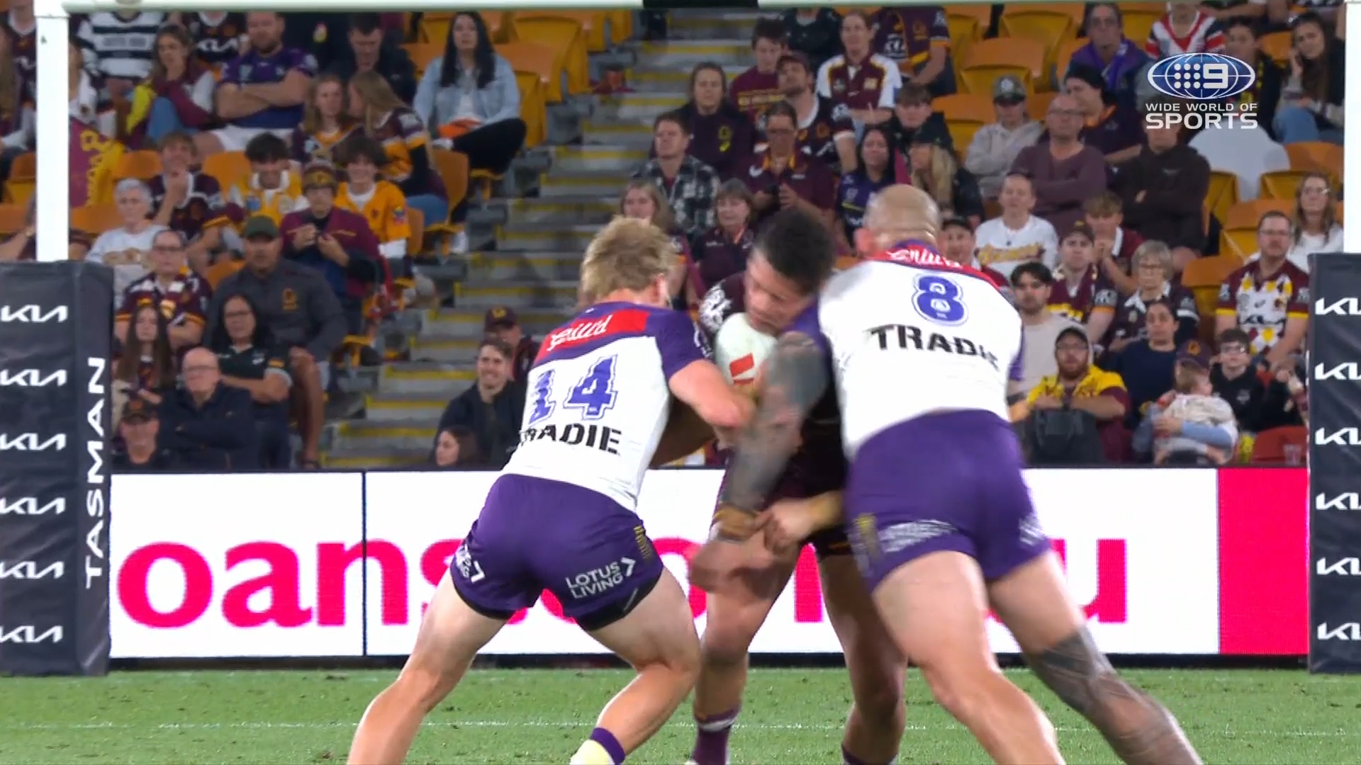 NAS binned for shoulder charge