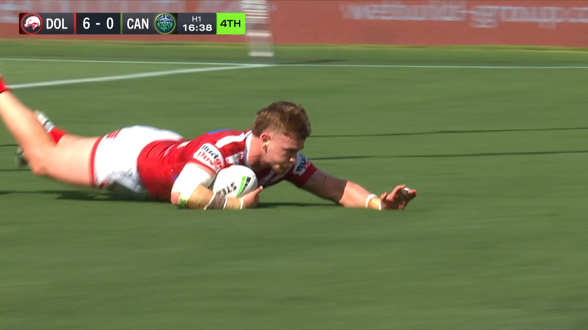 NRL Highlights: Dolphins v Raiders - Round 27