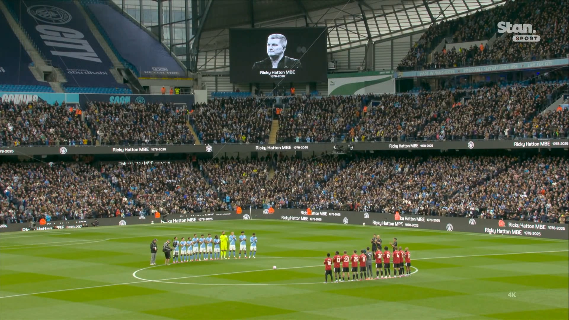 A minute's applause for Ricky Hatton