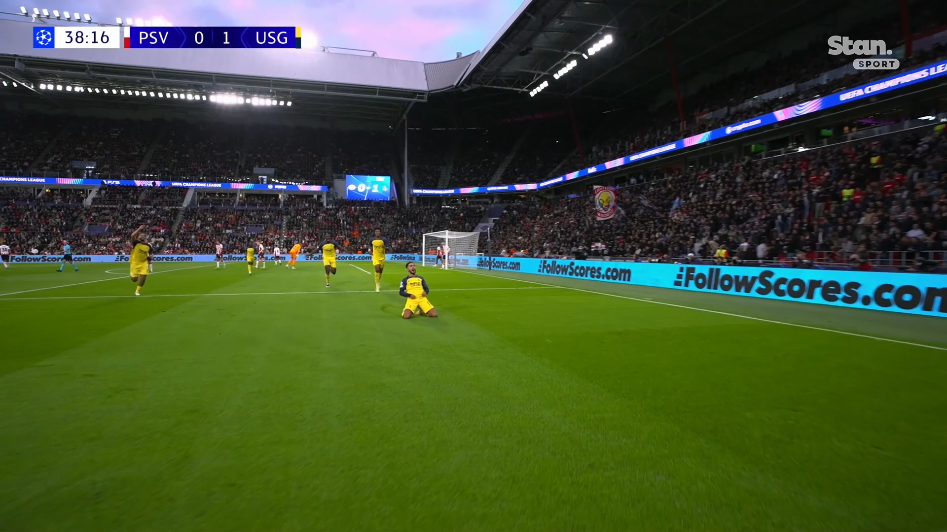 El Hadj runs half the pitch to score