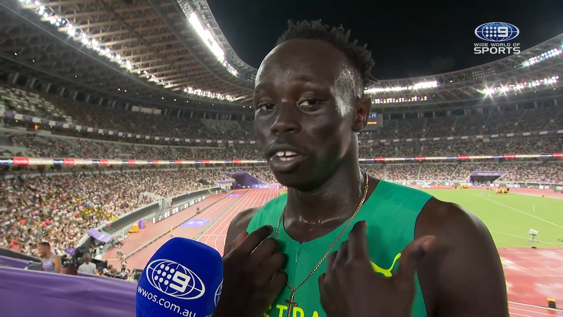 Gout reflects on 'incredible' Tokyo experience