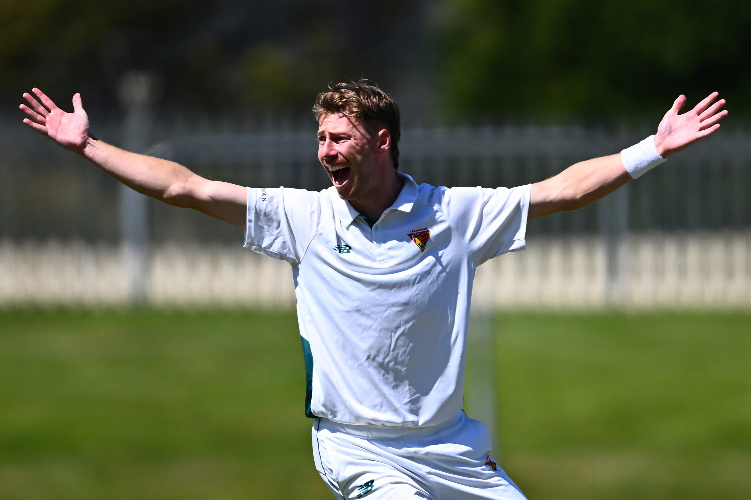 Riley Meredith of Tasmania 