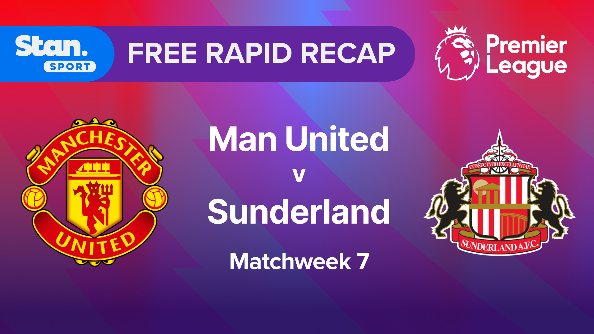 Rapid Recap | MW7: Man Utd vs Sunderland
