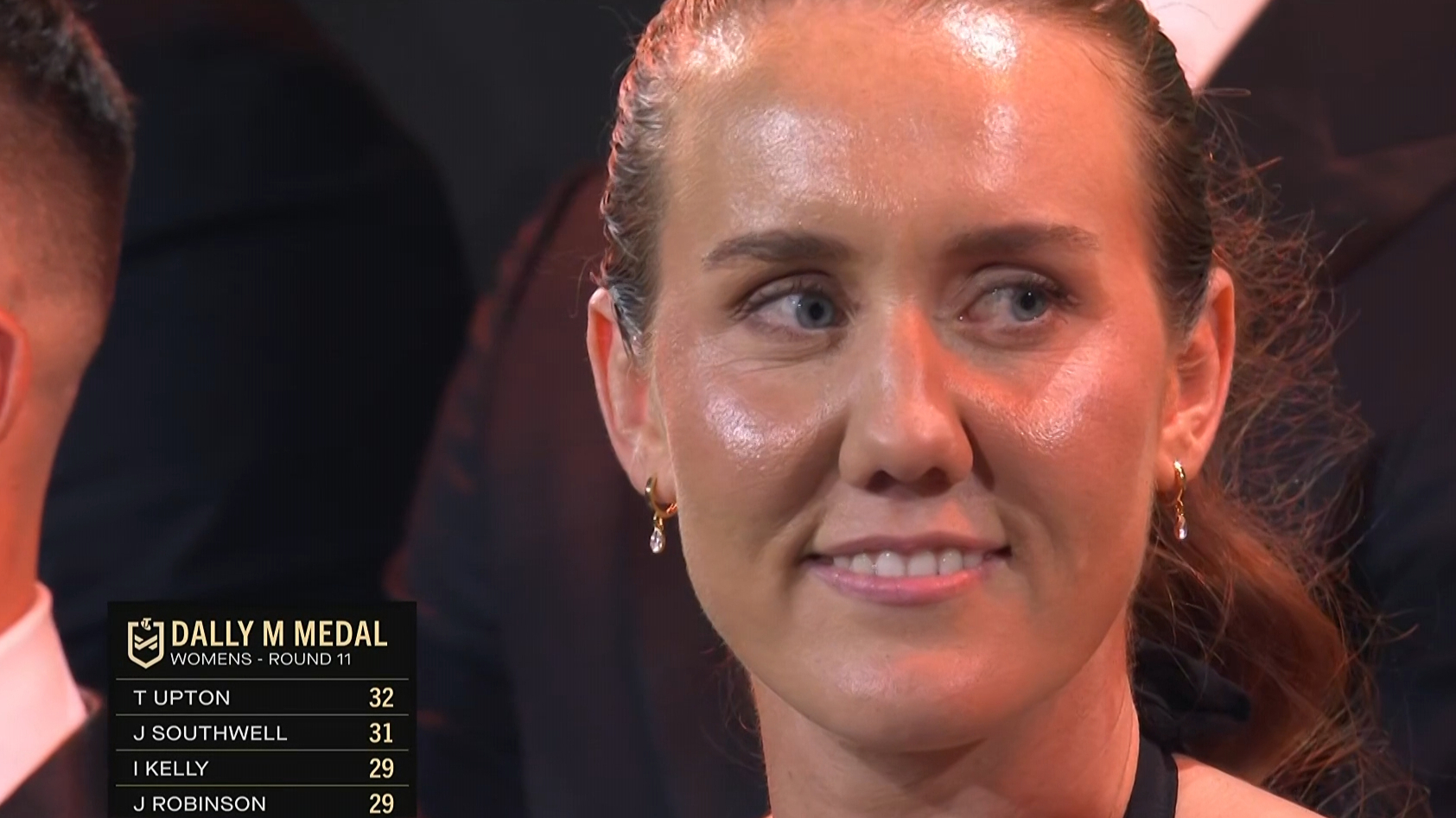 Upton pips teammate for Dally M Medal