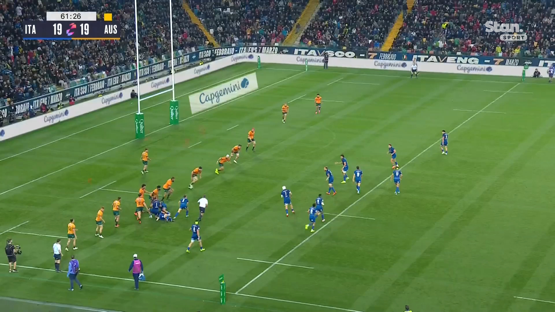 Ioane fires Italy in front