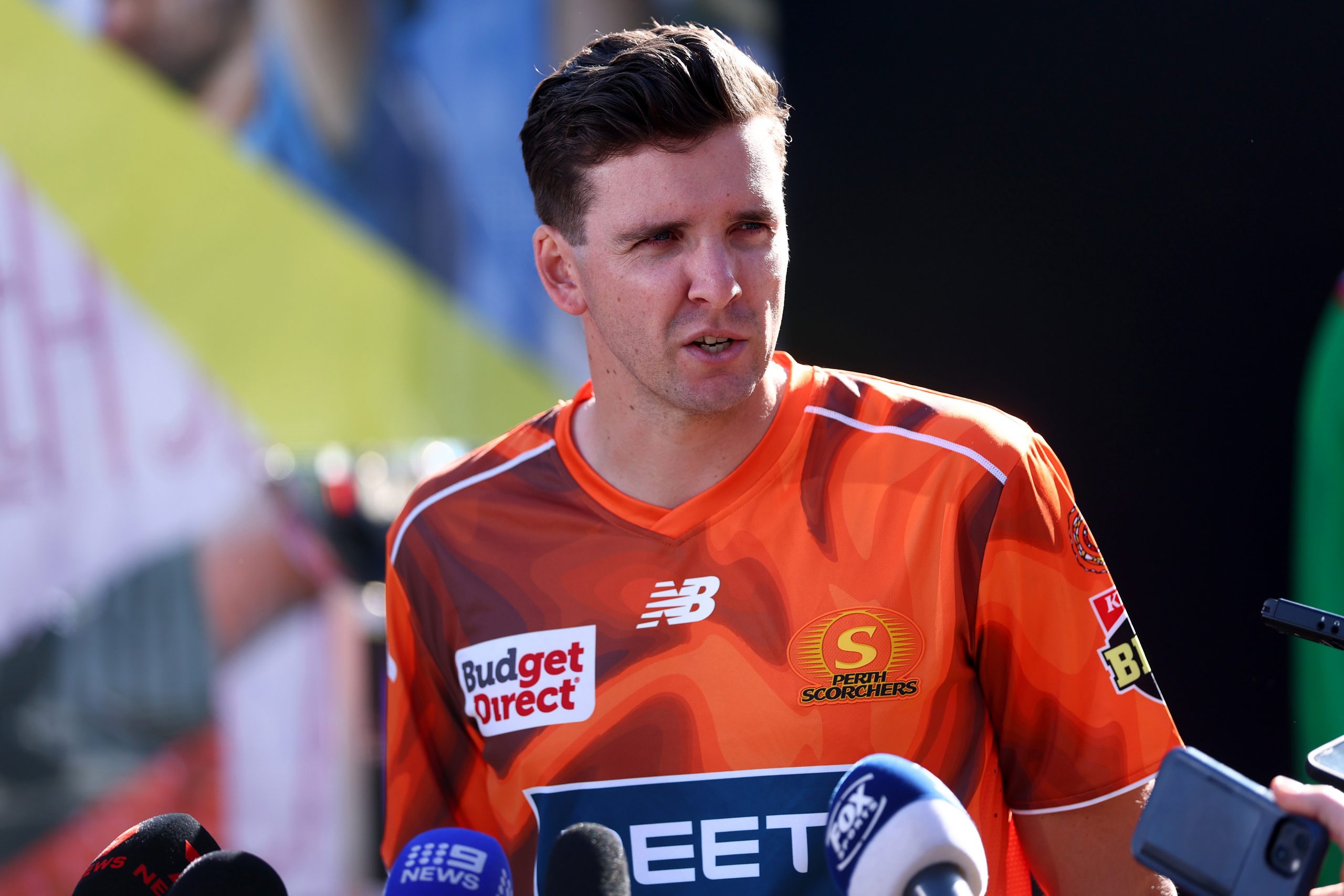 Jhye Richardson of the Scorchers.