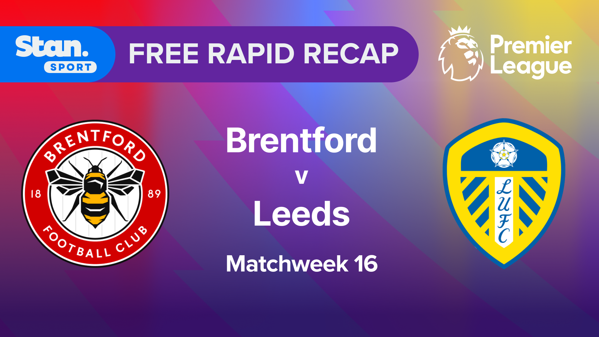 Rapid Recap | MW16: Brentford vs Leeds