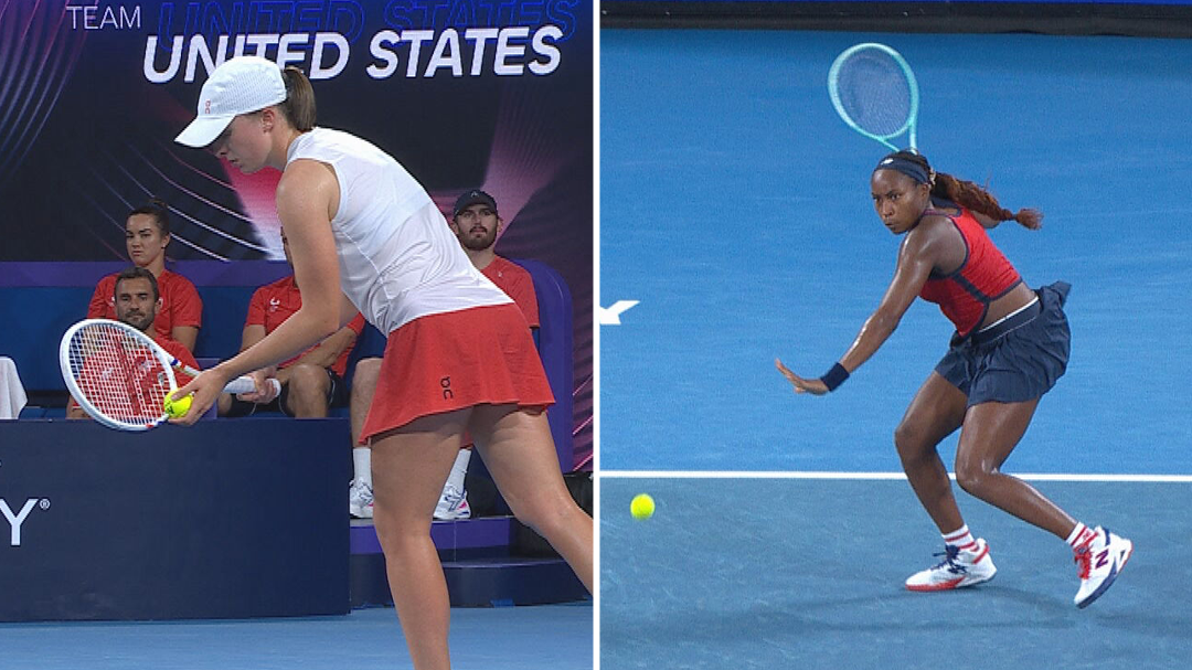 Gauff gets the crucial break