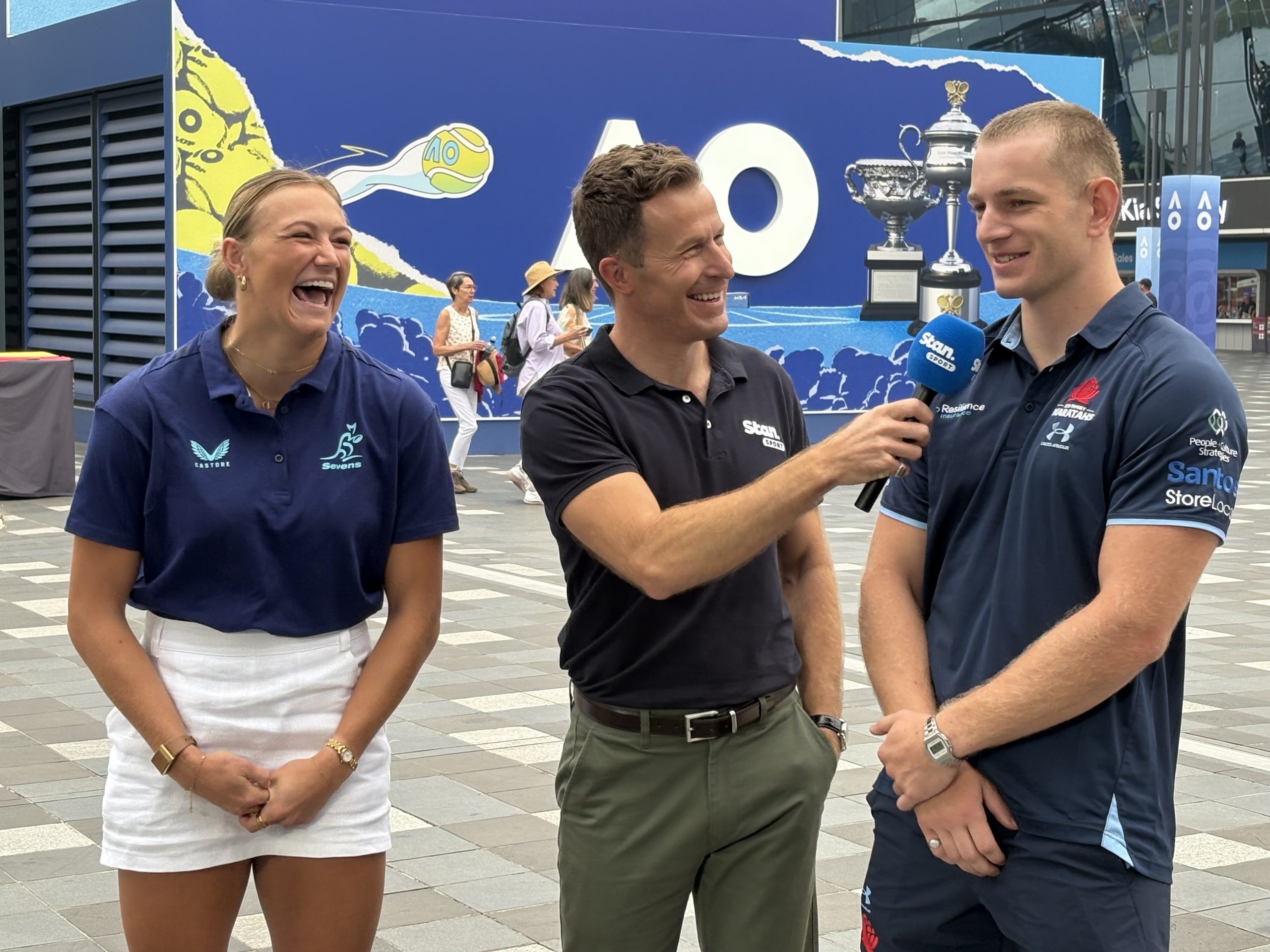 Maddison Levi, Chris Stubbs and Max Jorgensen.