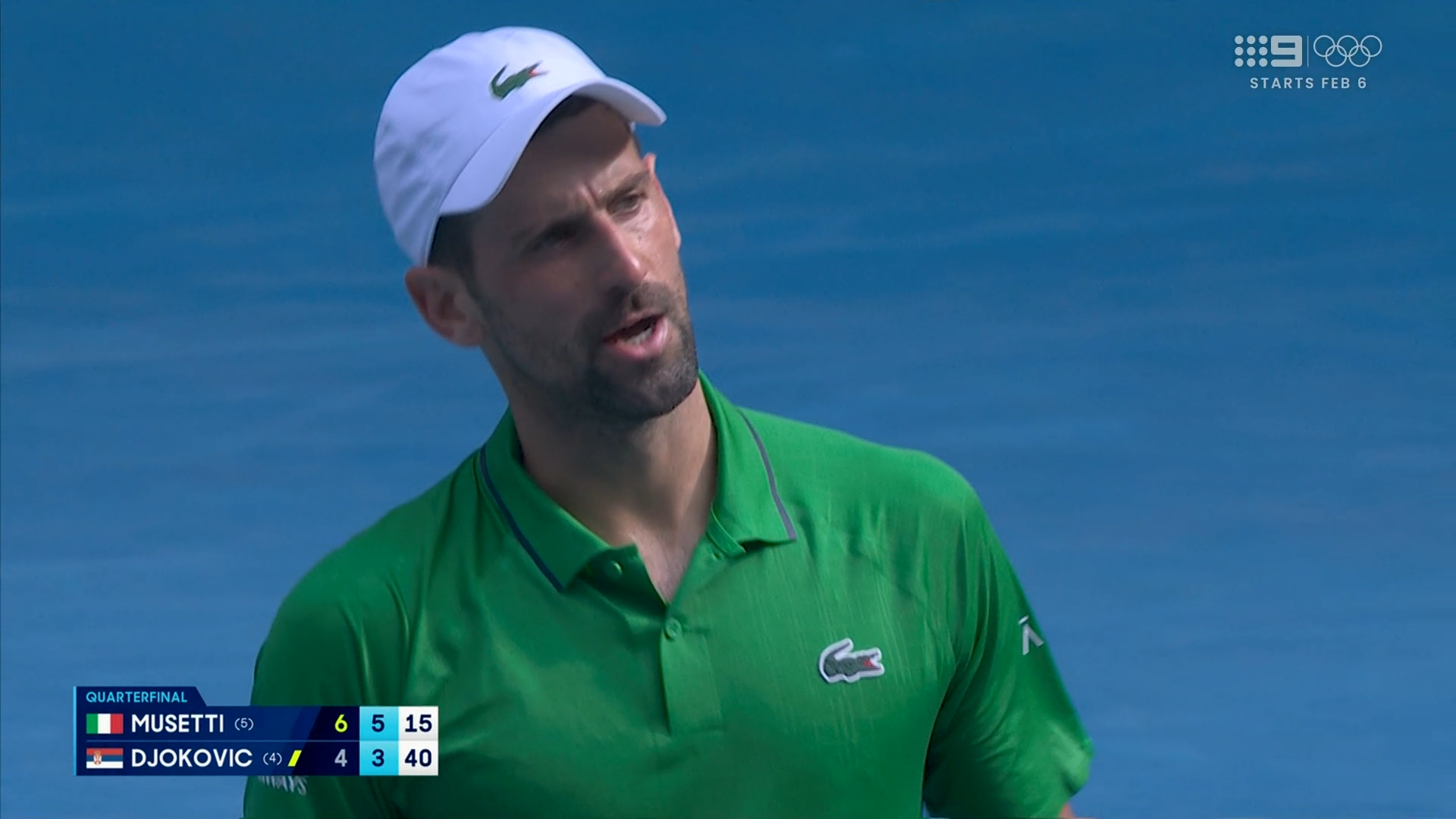 Novak's show of true sportsmanship