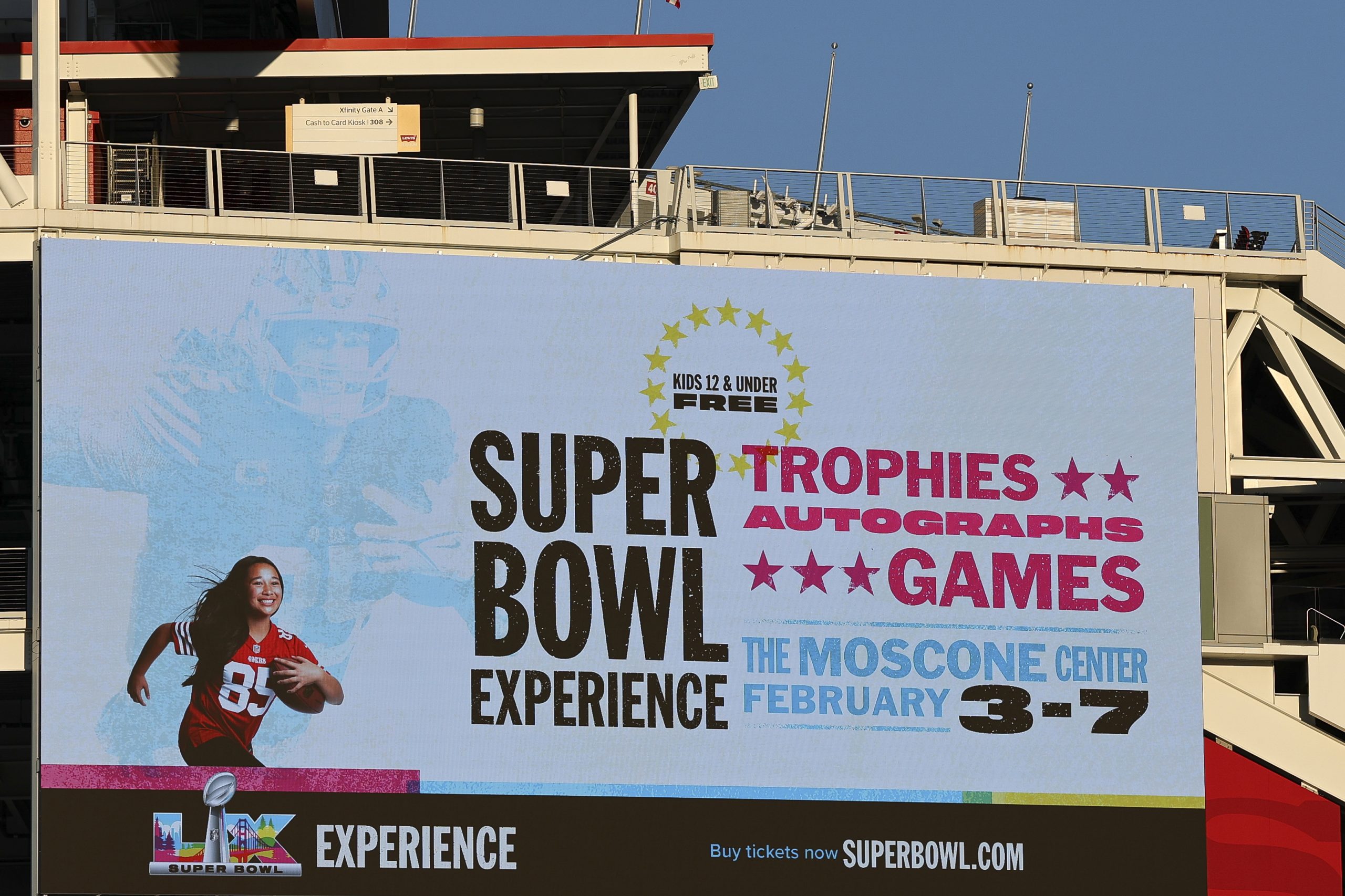 The 49ers will host the 2026 Super Bowl.
