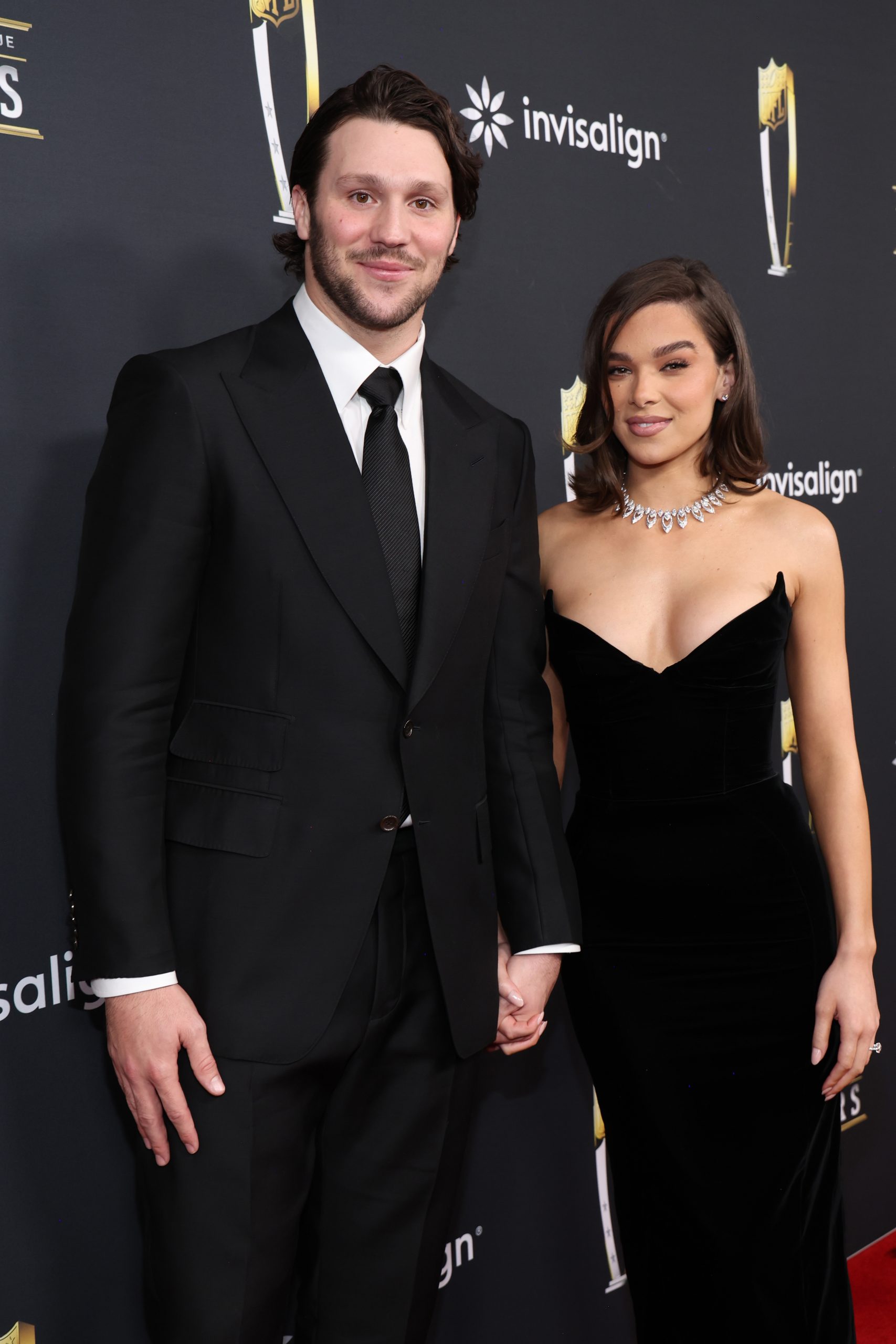 Josh Allen and Hailee Steinfeld NFL Honors