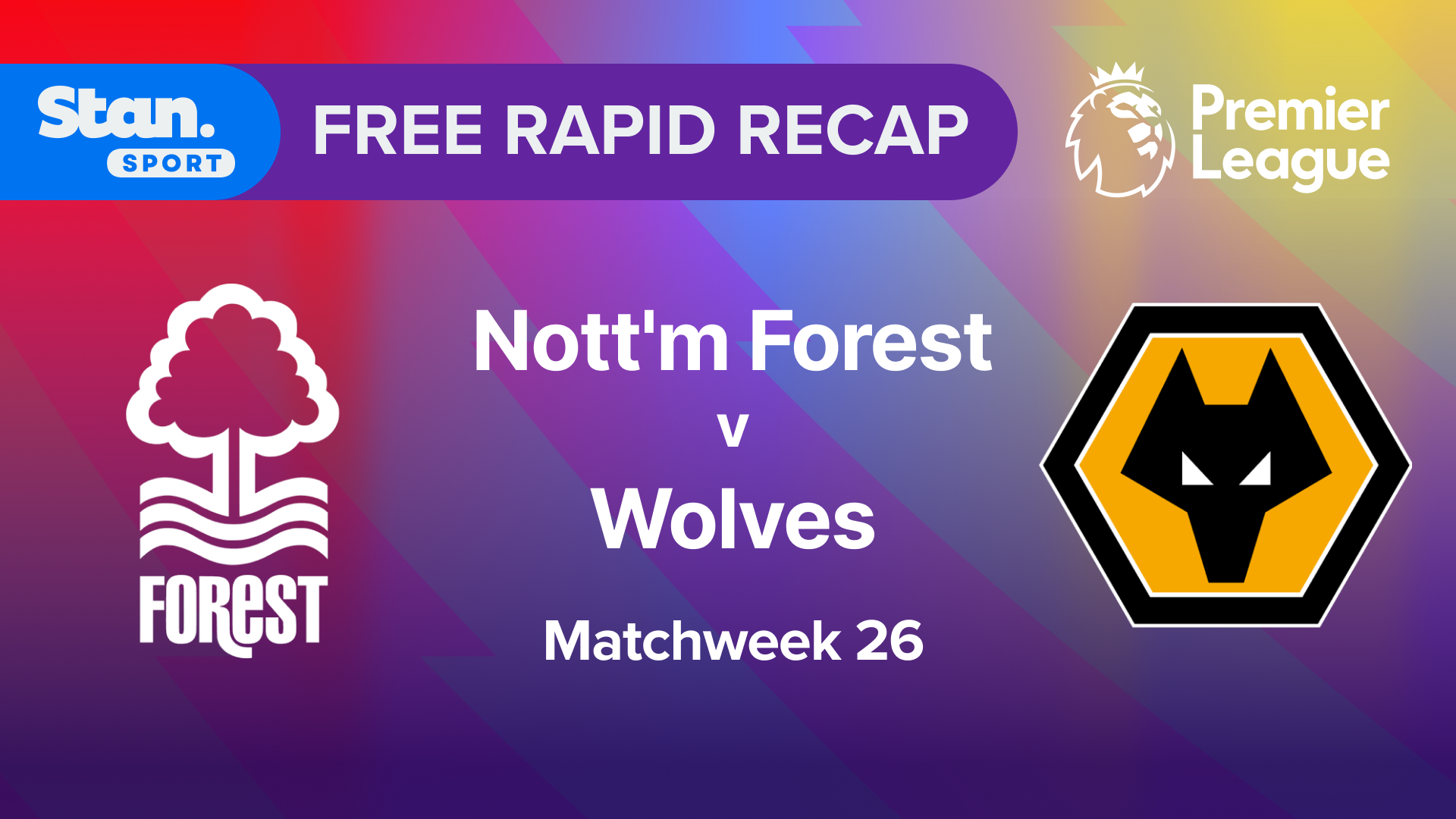 Rapid Recap | MW26: Nott'm Forest vs Wolves