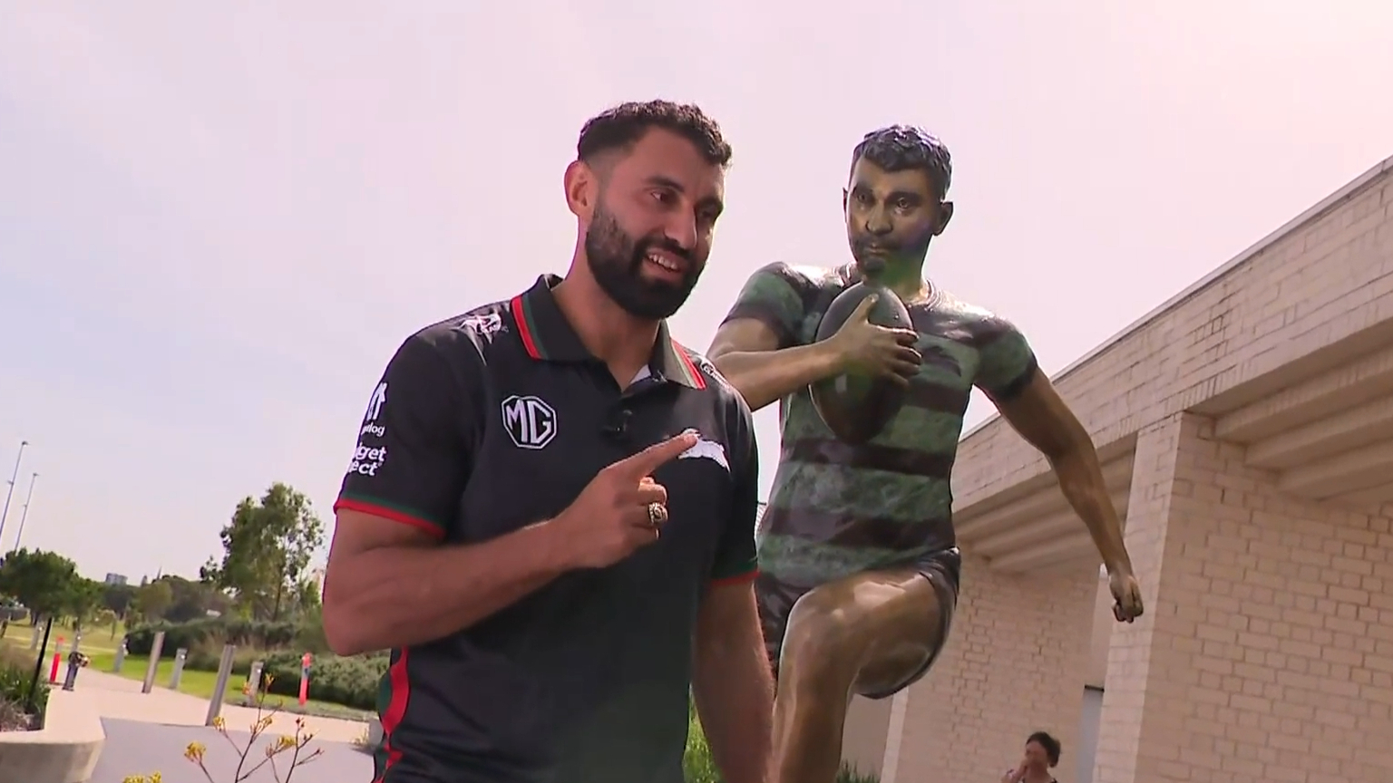 Johnston open to PNG move as record celebrated